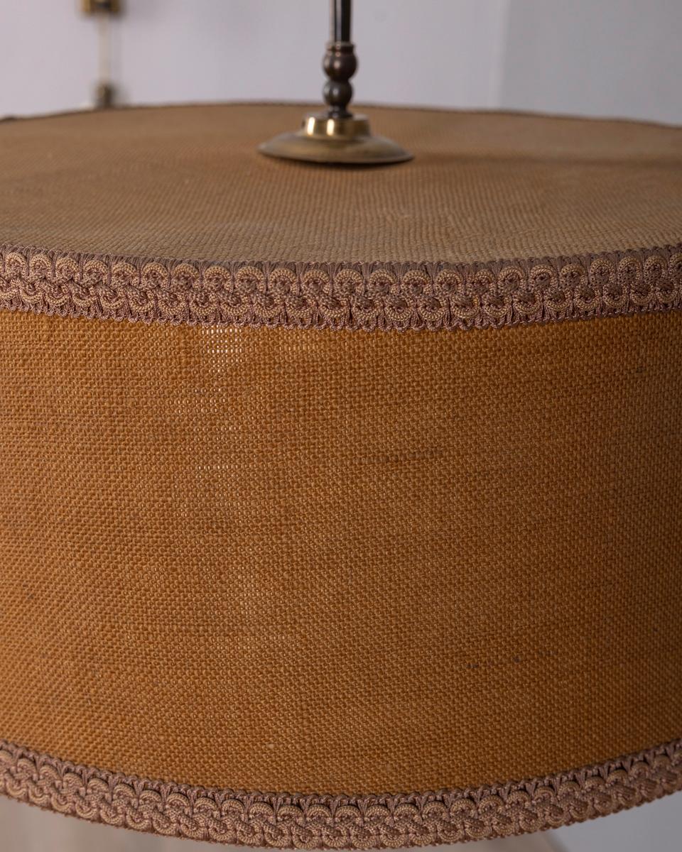 Laiton Lampada da parete vintage regolabile in ottone anni '50 design Italiano en vente