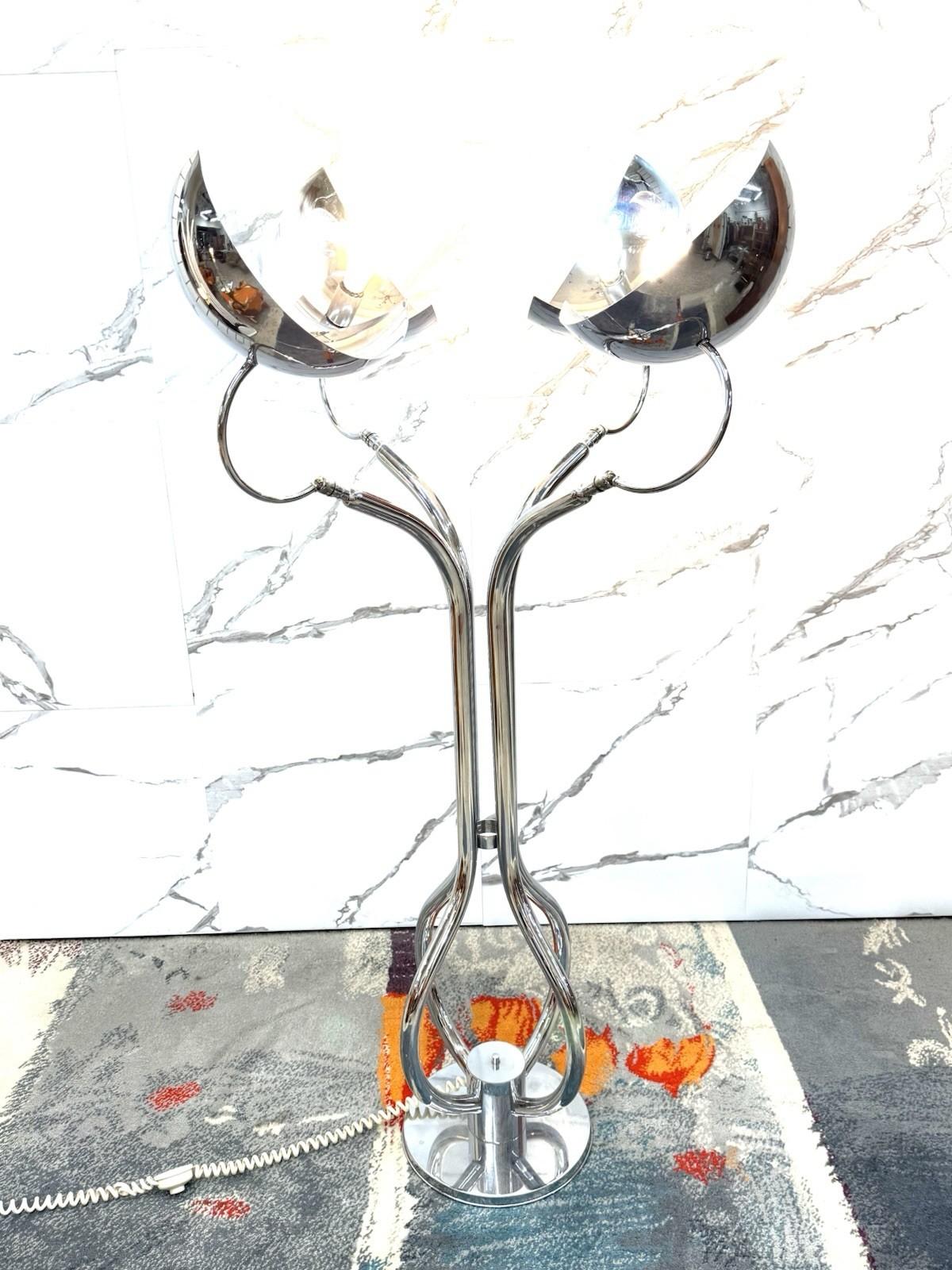 Lampada Da Pavimento Adalberto Dal Lago Anni ‘70 Modernariato Design im Zustand „Hervorragend“ im Angebot in Taranto, IT
