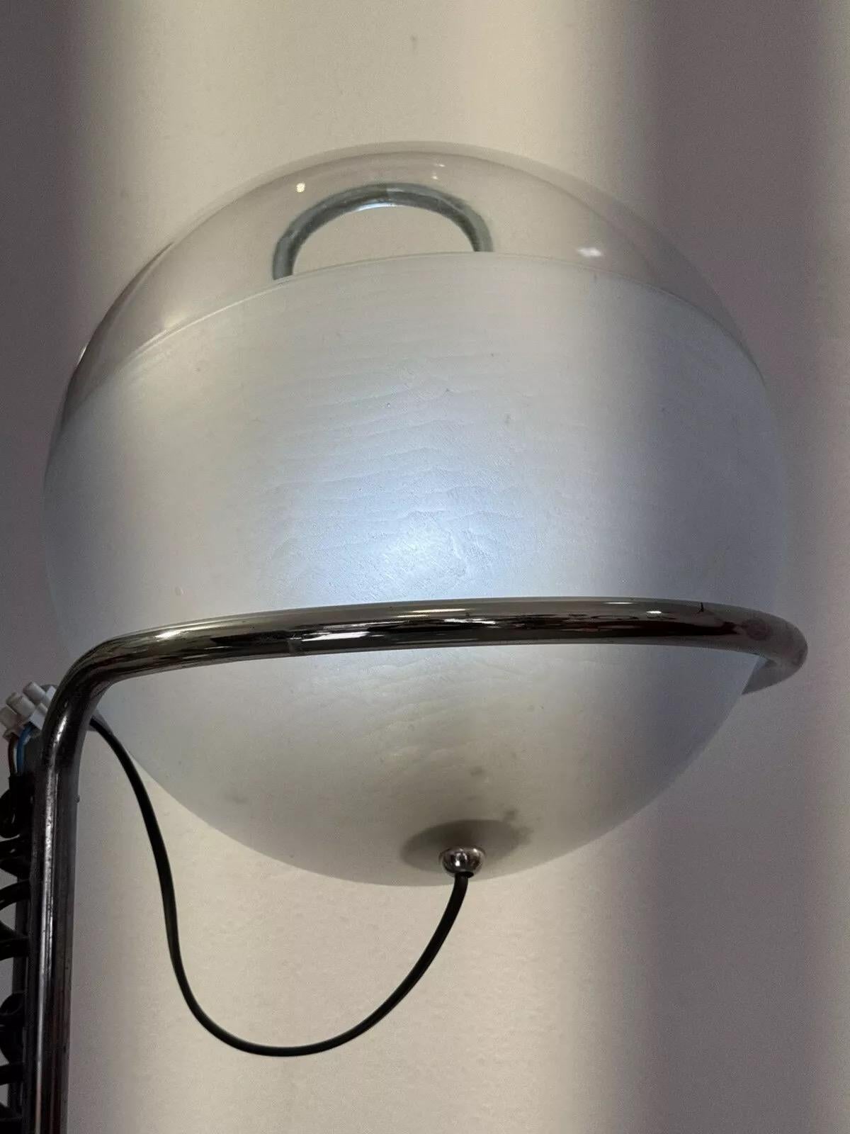 Steel Fabio Lenci Floor Lamp Style 1960's Design Modernism For Sale