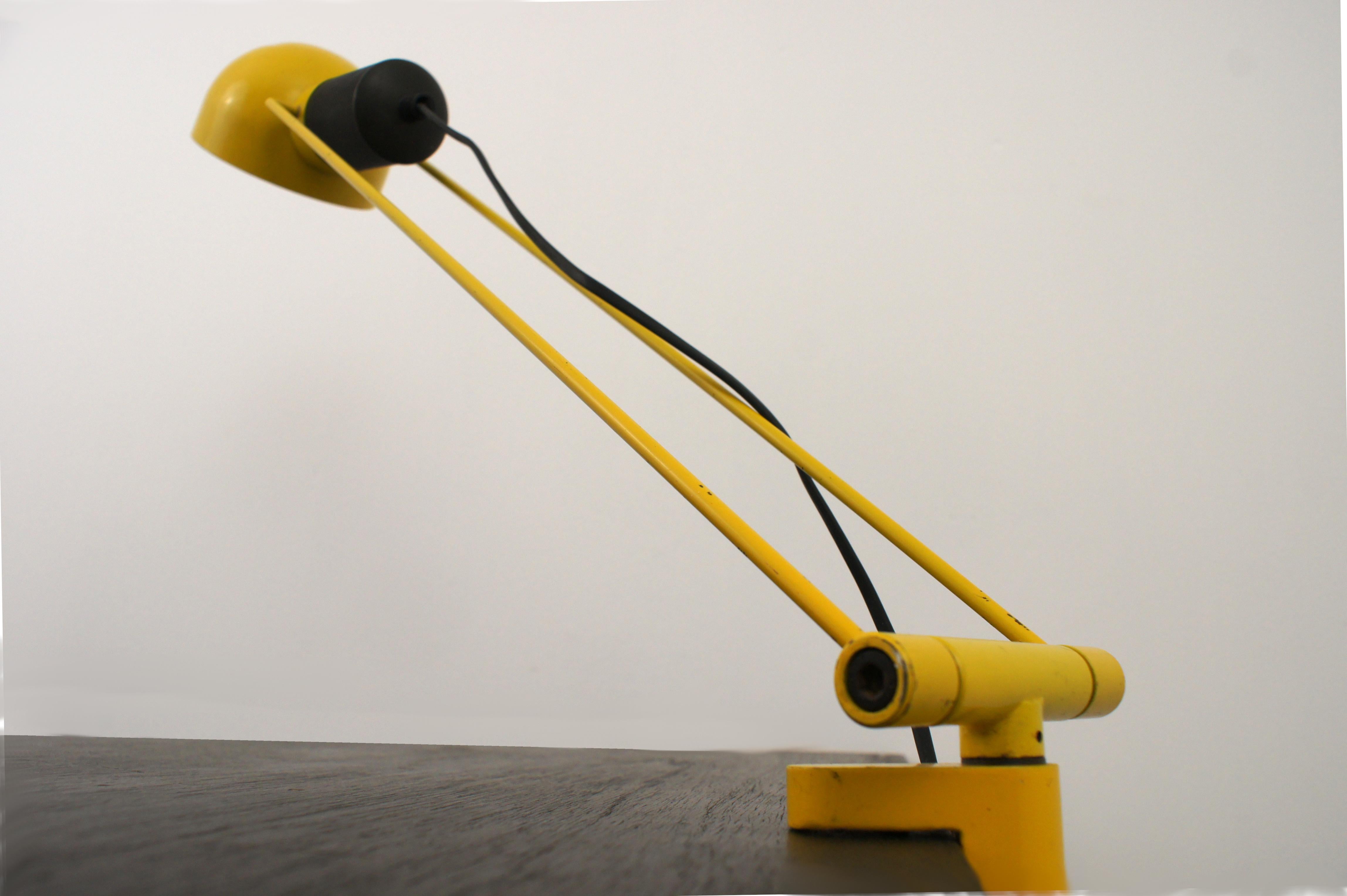 Late 20th Century 80s desk lamp made in Italy For Sale