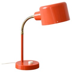 Lampada da scrivania arancione