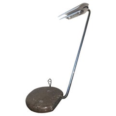 Lampada da scrivania vintage Tegola di Bruno Gecchelin per Skipper e Pollux, 70s