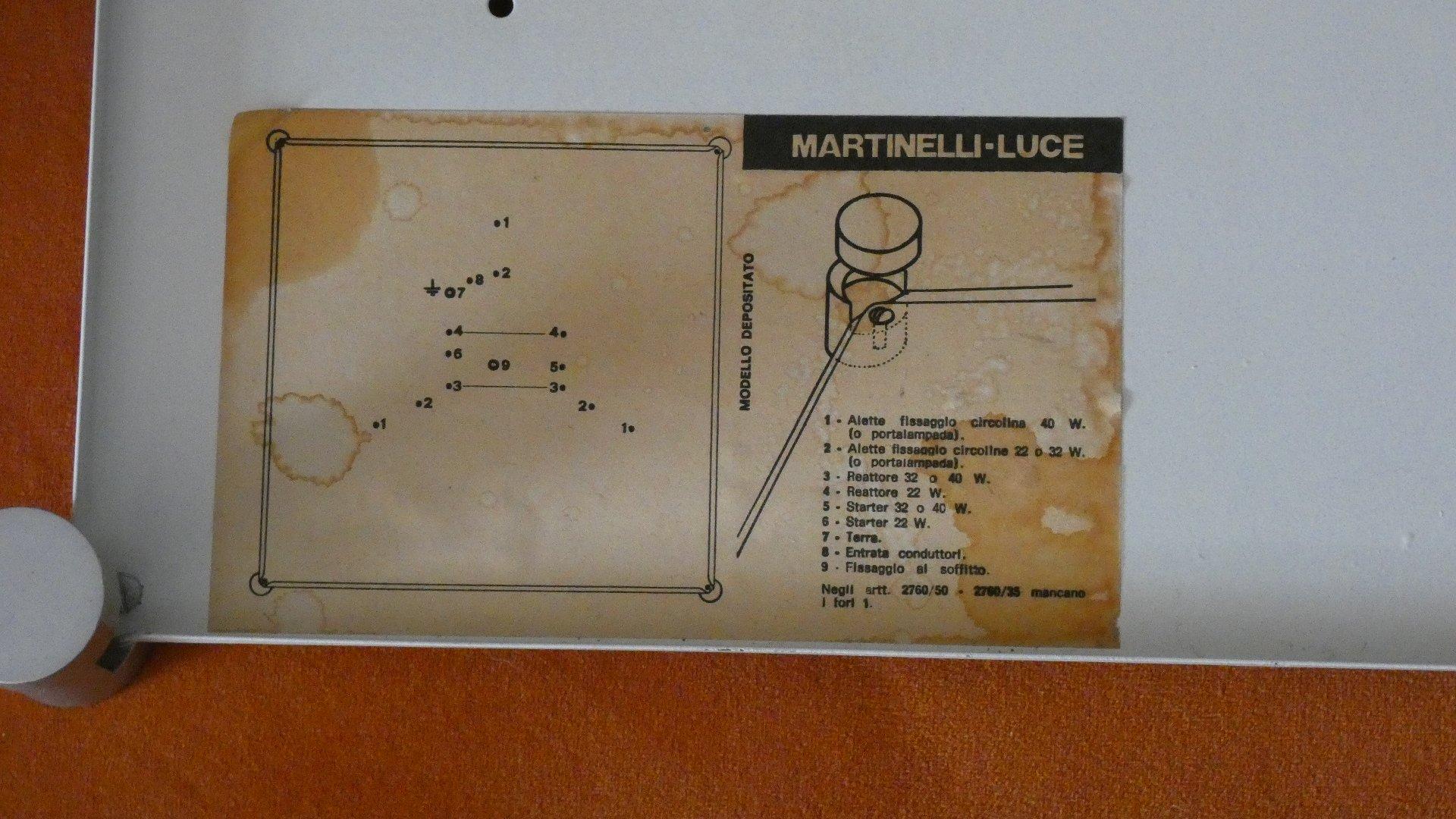 Bolla ceiling lamp by Brian Sironi for Martinelli Luce, Italy, 1970s In Excellent Condition For Sale In modena, Emilia-Romagna