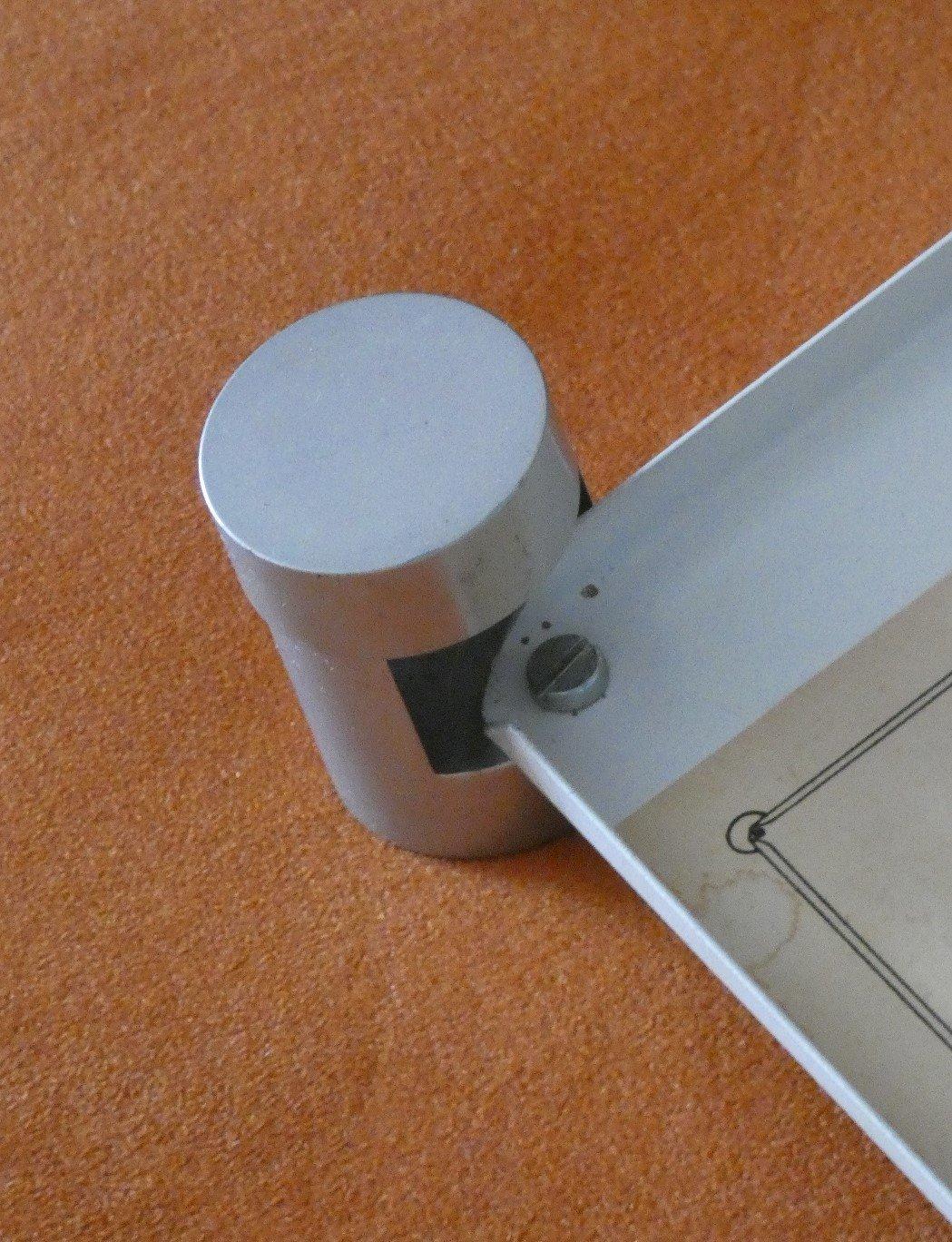 Metal Bolla ceiling lamp by Brian Sironi for Martinelli Luce, Italy, 1970s For Sale