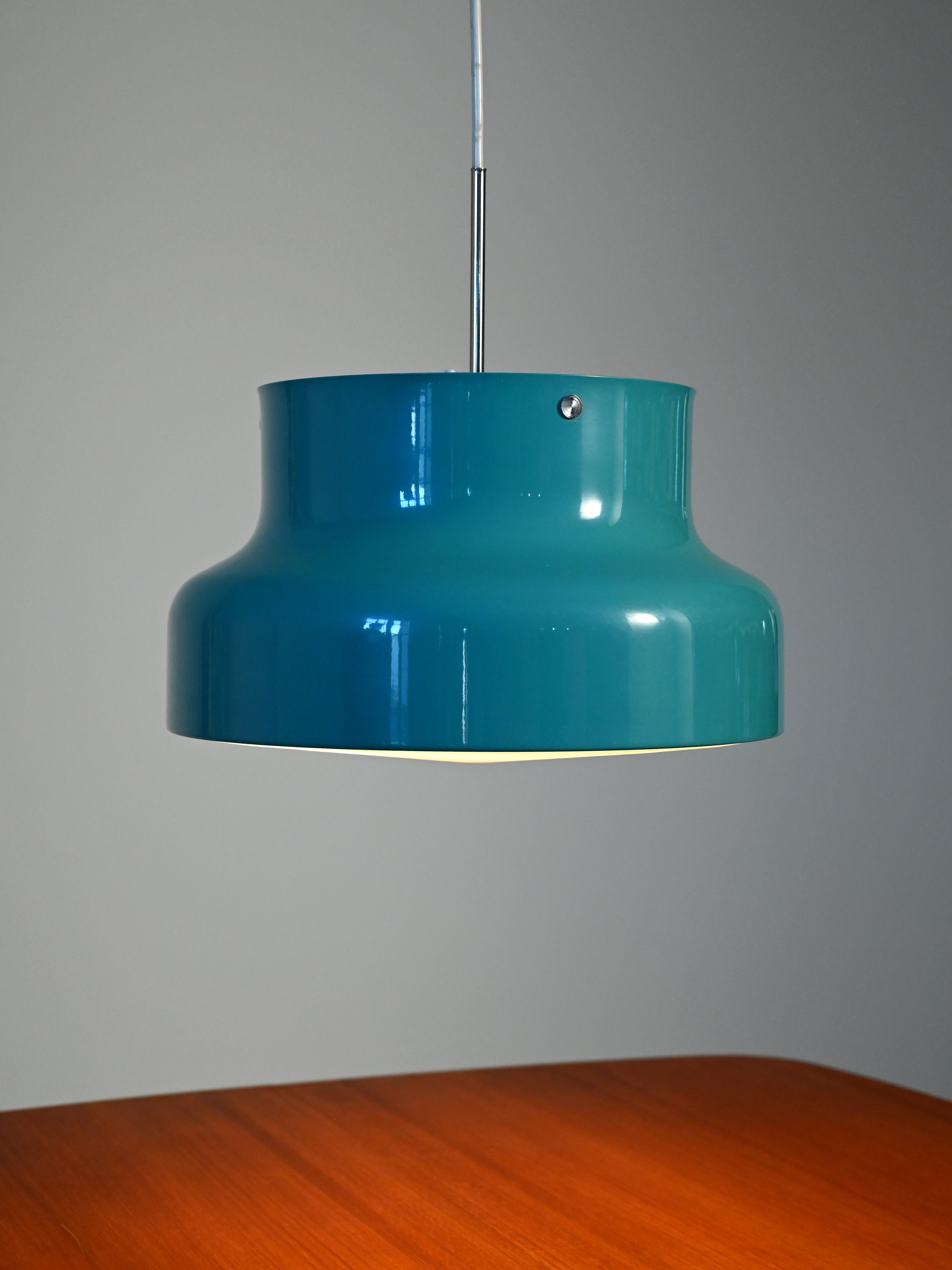 Lampada da soffitto Bumling azzurra di Anders Pehrson Escandinavo moderno en venta