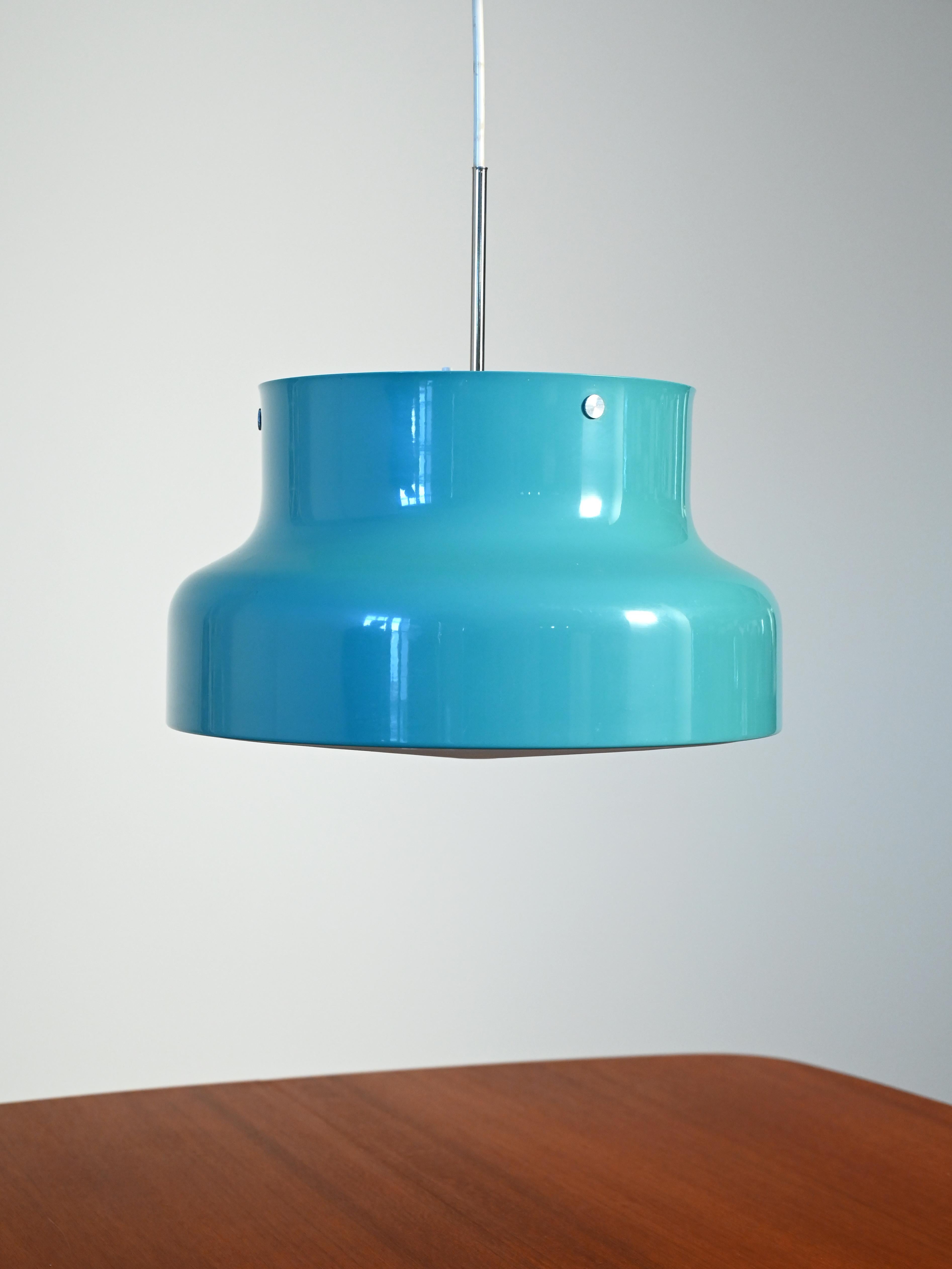 Lampada da soffitto Bumling azzurra di Anders Pehrson Sueco en venta