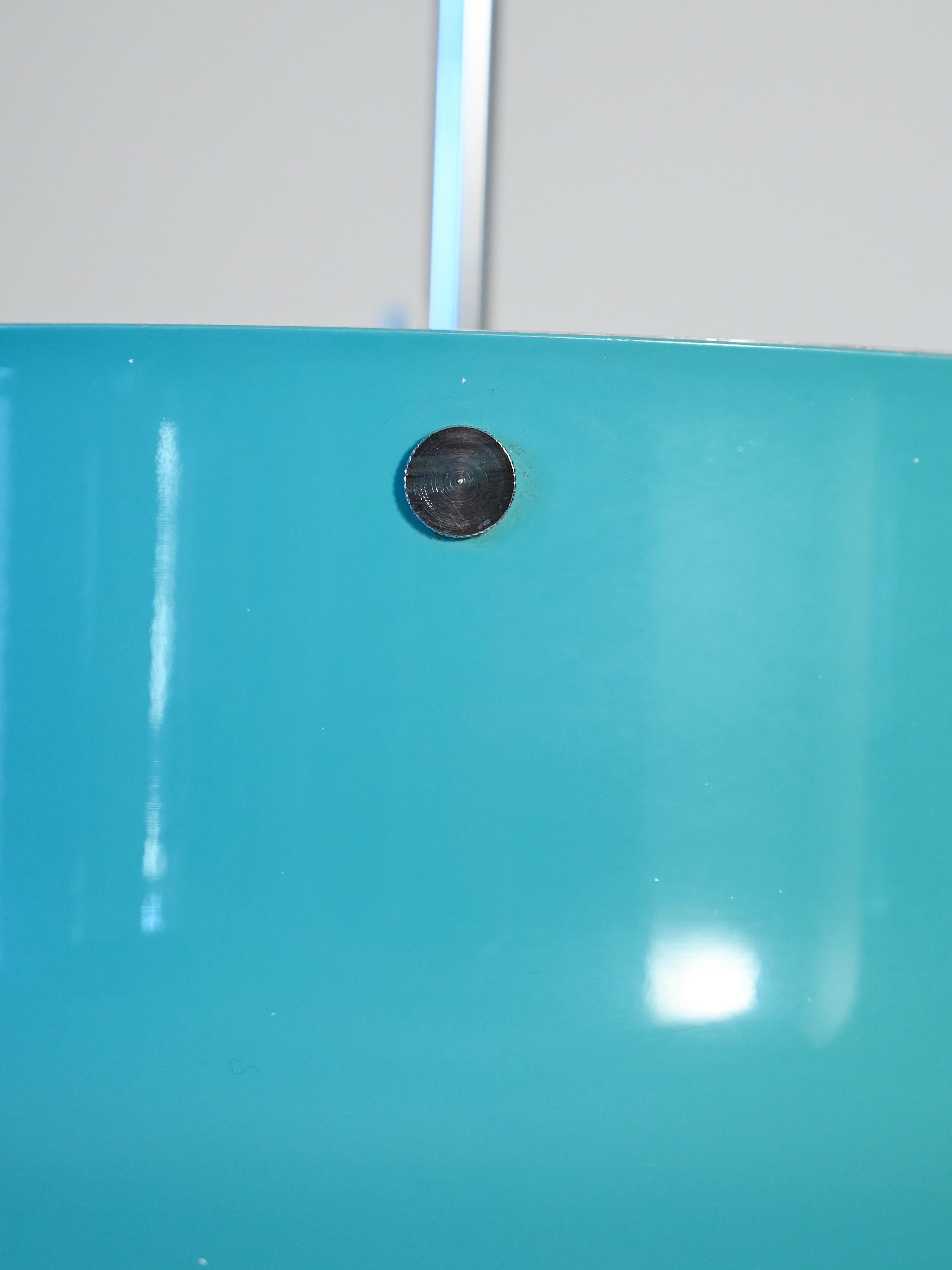 Lampada da soffitto Bumling azzurra di Anders Pehrson Metal en venta