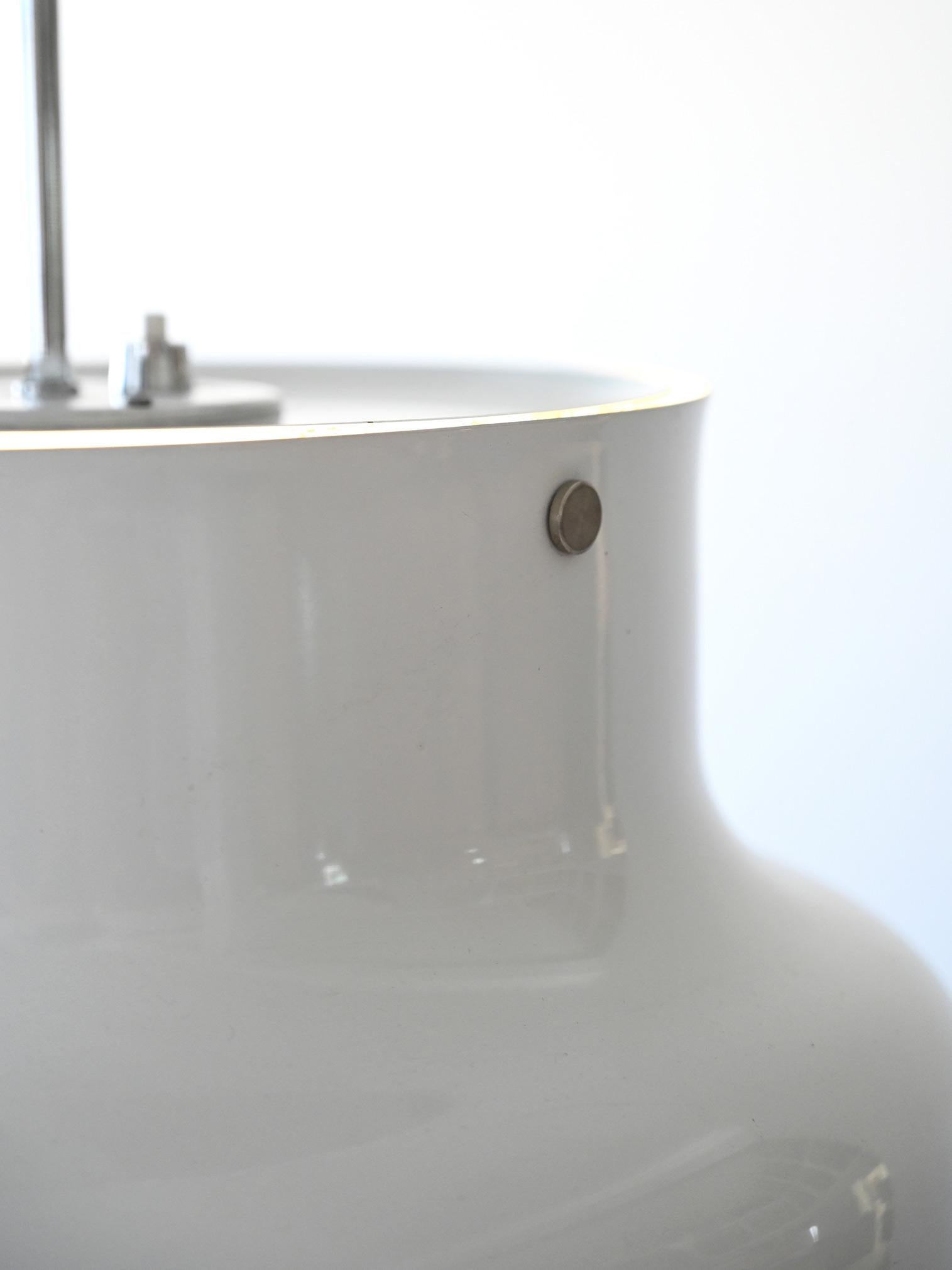 Métal Plafonnier Bumling blanc par Anders Pehrson en vente