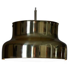 Plafonnier Bumling en laiton par Anders Pehrson