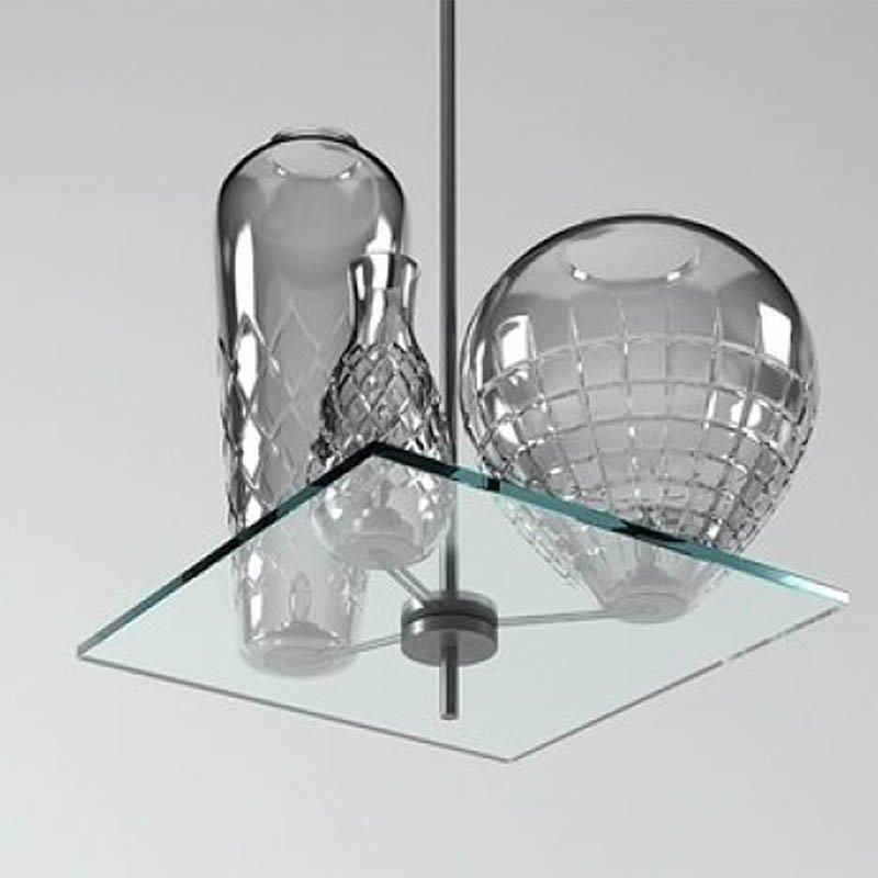 Lampada da soffitto Cicatrices De Luxe di Philippe Starck, Flos 2000 Excellent état - En vente à Ravenna, IT