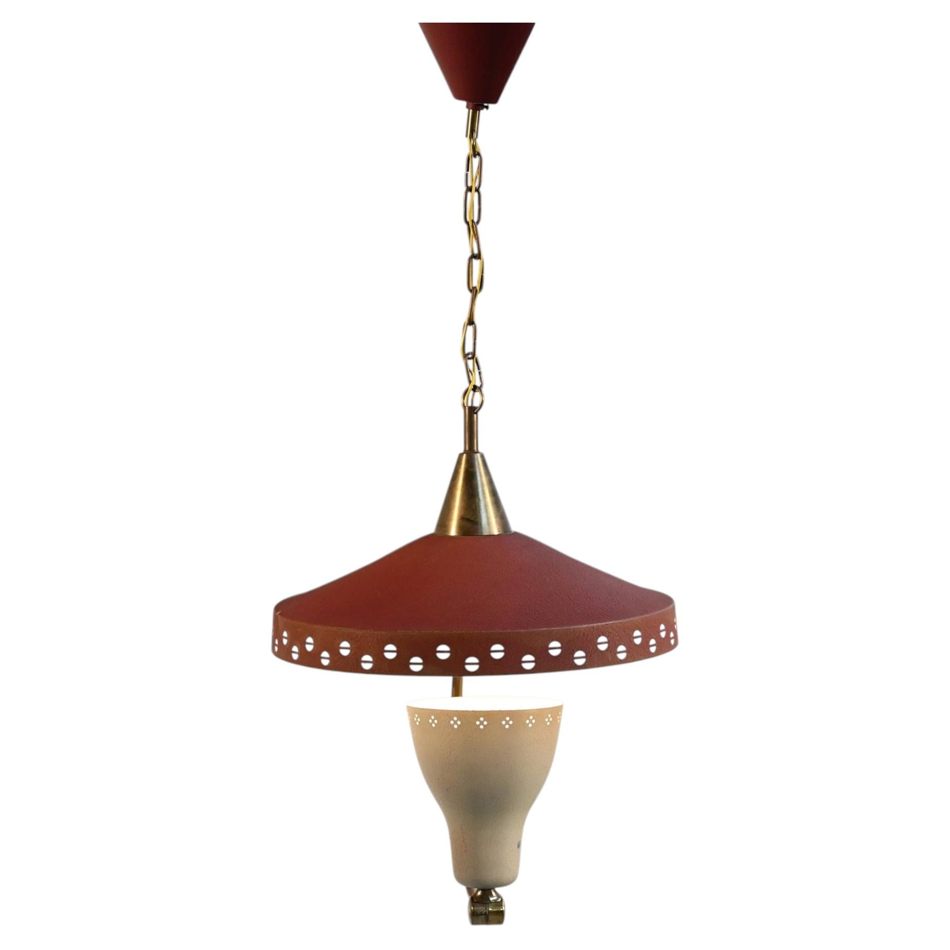 Plafonnier suédois de style moderne, années 1950 en vente