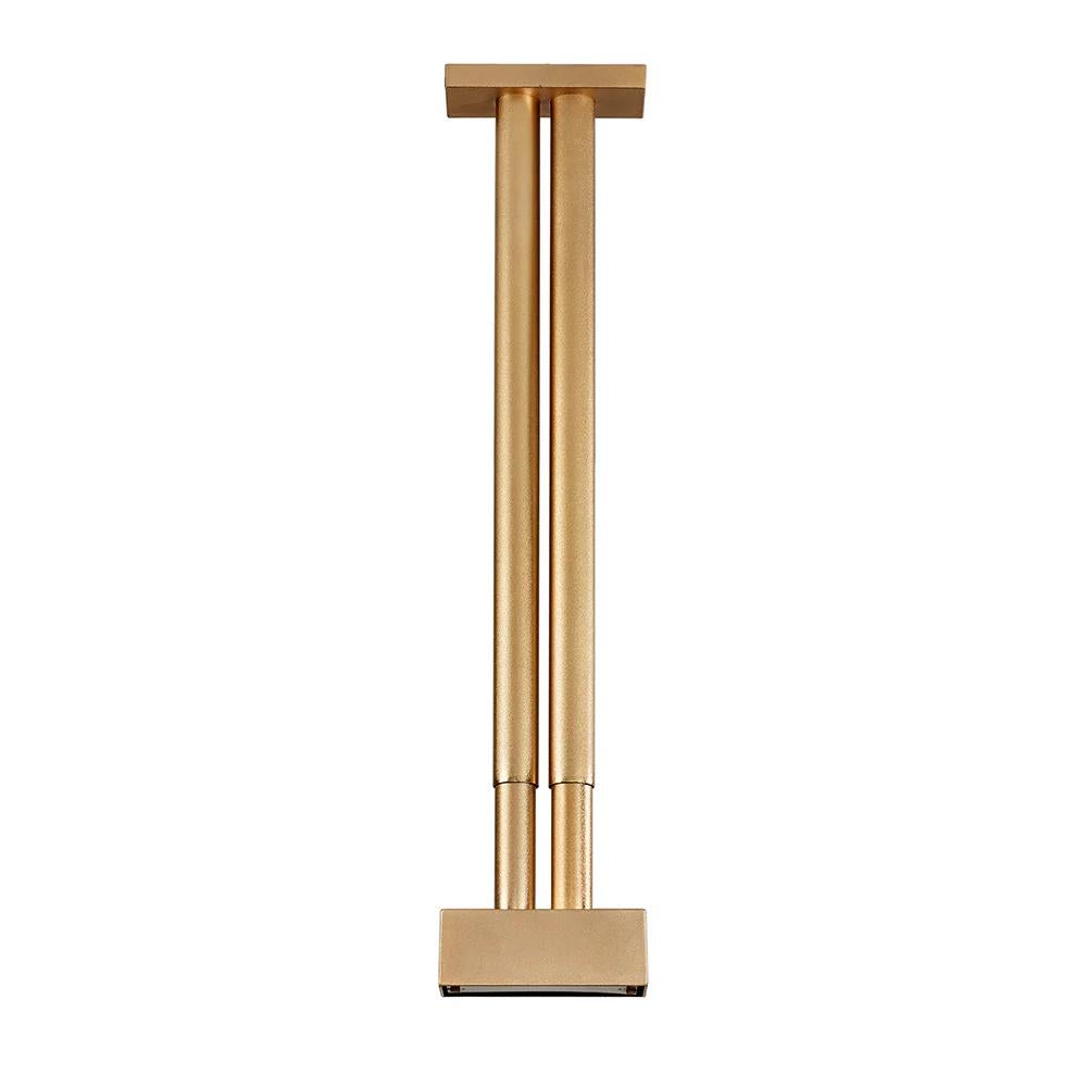 Placcato Lampada da soffitto Mallet di Roberto Giocoli e prodotta da Sirrah nel 1985. in vendita