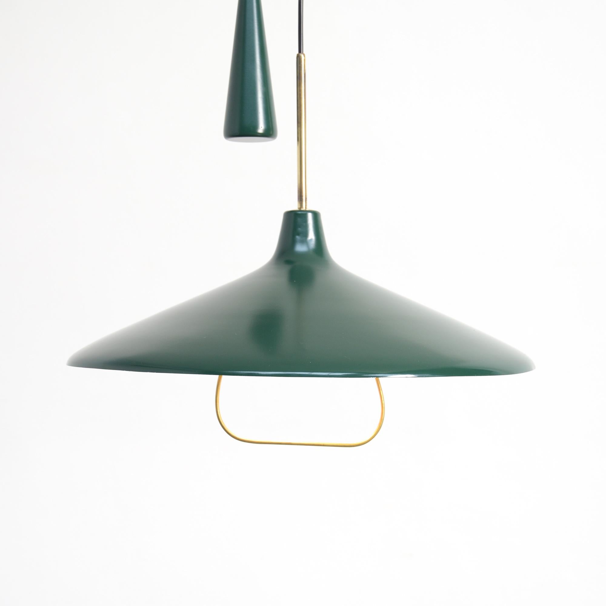 Lampada da Soffitto, Pendant Lamp, Mod. 12126 by Angelo Lelii for Arredoluce, 19 1