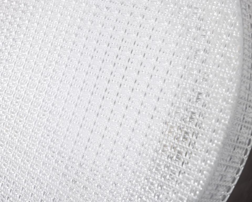 Late 20th Century Plafonnier vintage des années 70 en métal et plastique design italien en vente