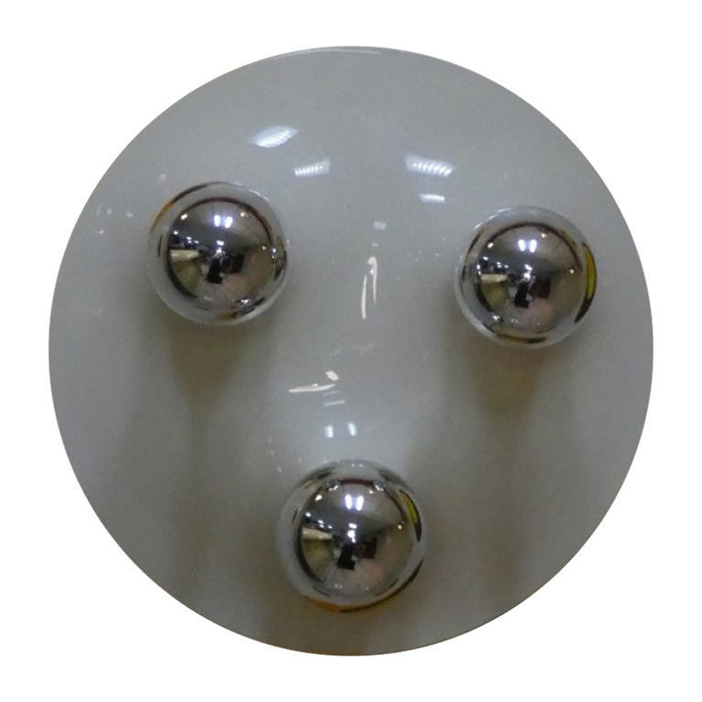 Triteti ceiling lamp by Vico Magistretti for Artemide, Italy, 1960s For Sale