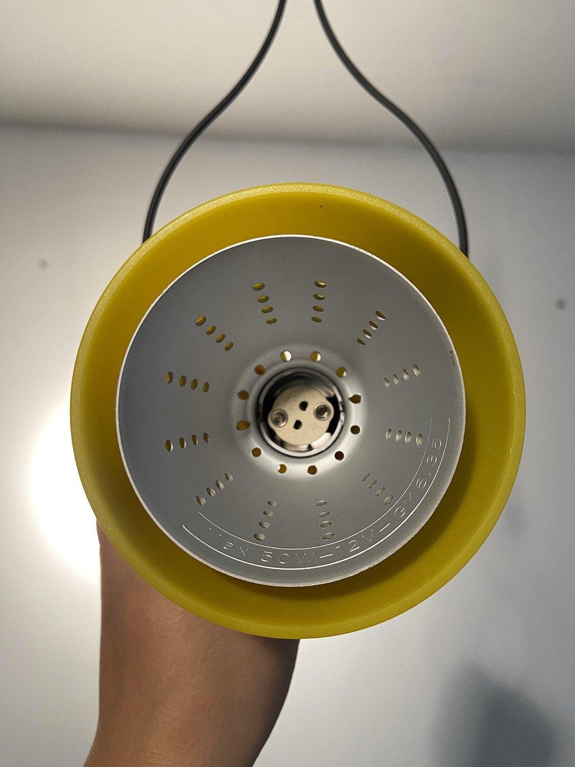 Lampada da sospensione Yellow Nunk di Carlo Forcolini prodotta da Nemo, 1993 in vendita 3