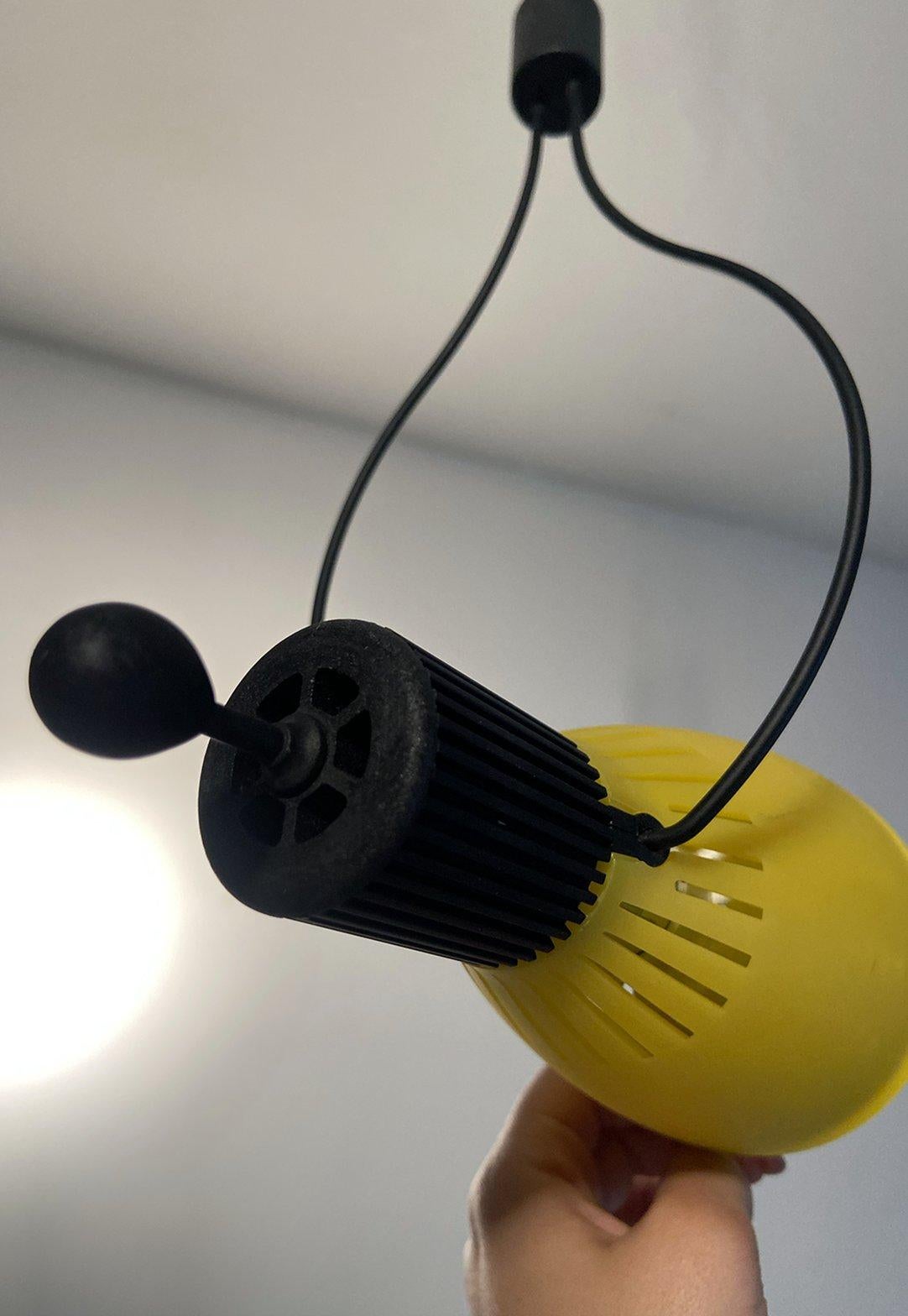 Lampada da sospensione Yellow Nunk di Carlo Forcolini prodotta da Nemo, 1993 in vendita 5