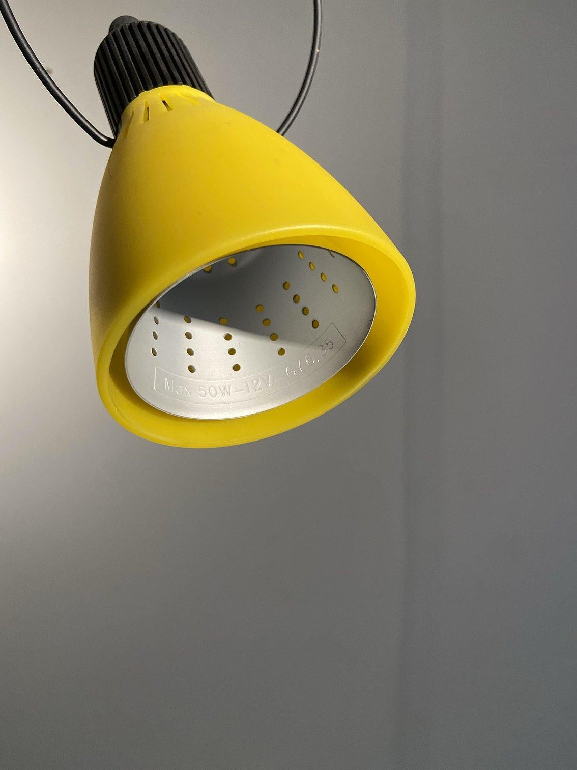 Lampada da sospensione Yellow Nunk di Carlo Forcolini prodotta da Nemo, 1993 in vendita 1