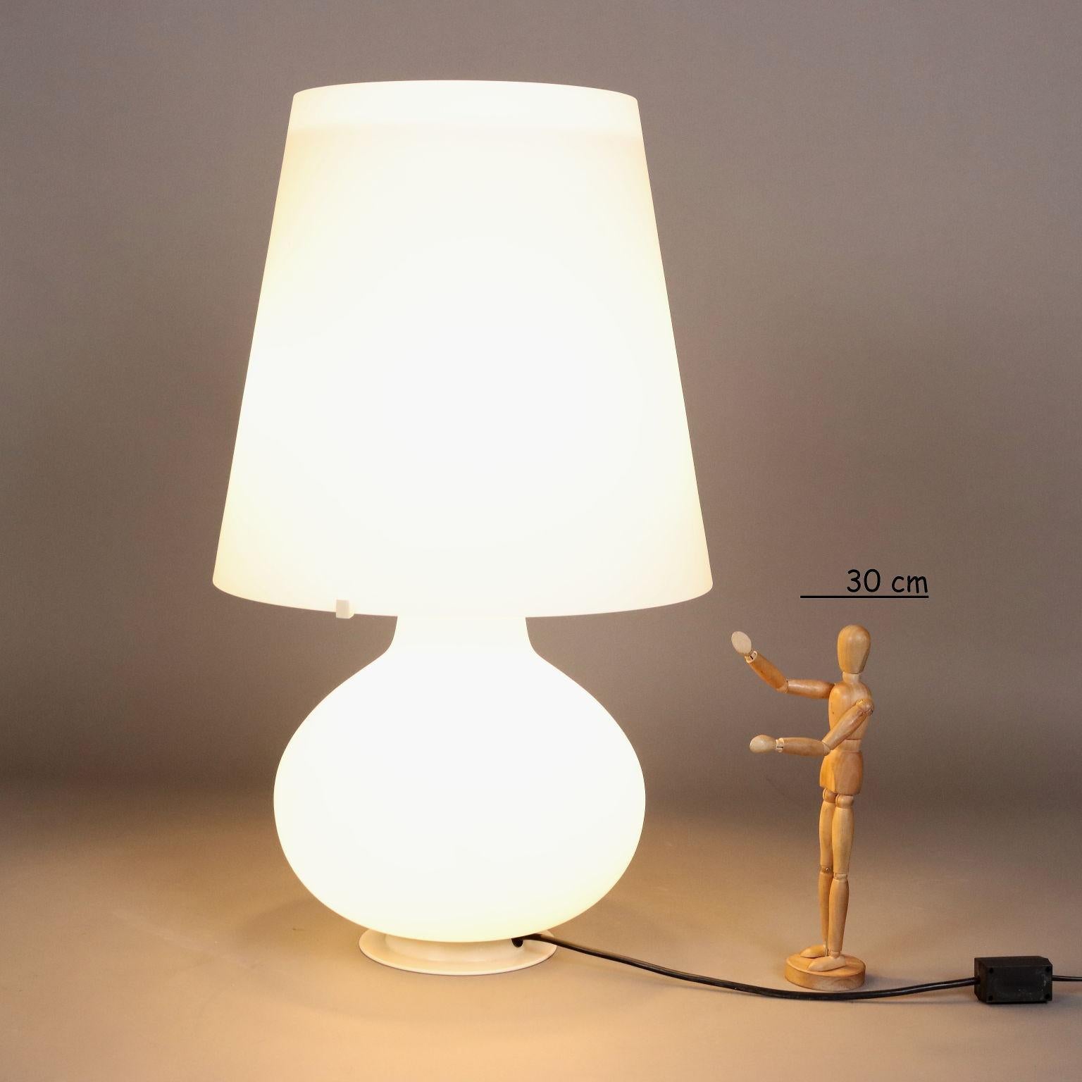 Mid-Century Modern '1853/1' table lamp by Max Ingrand 1970s For Sale