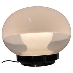 Lampada da Tavolo a Doppio Corpo in Vetro di Murano - Italia - Anni '70