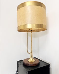 Lampada da tavolo a forma di strumento musicale, Italia, anni '70