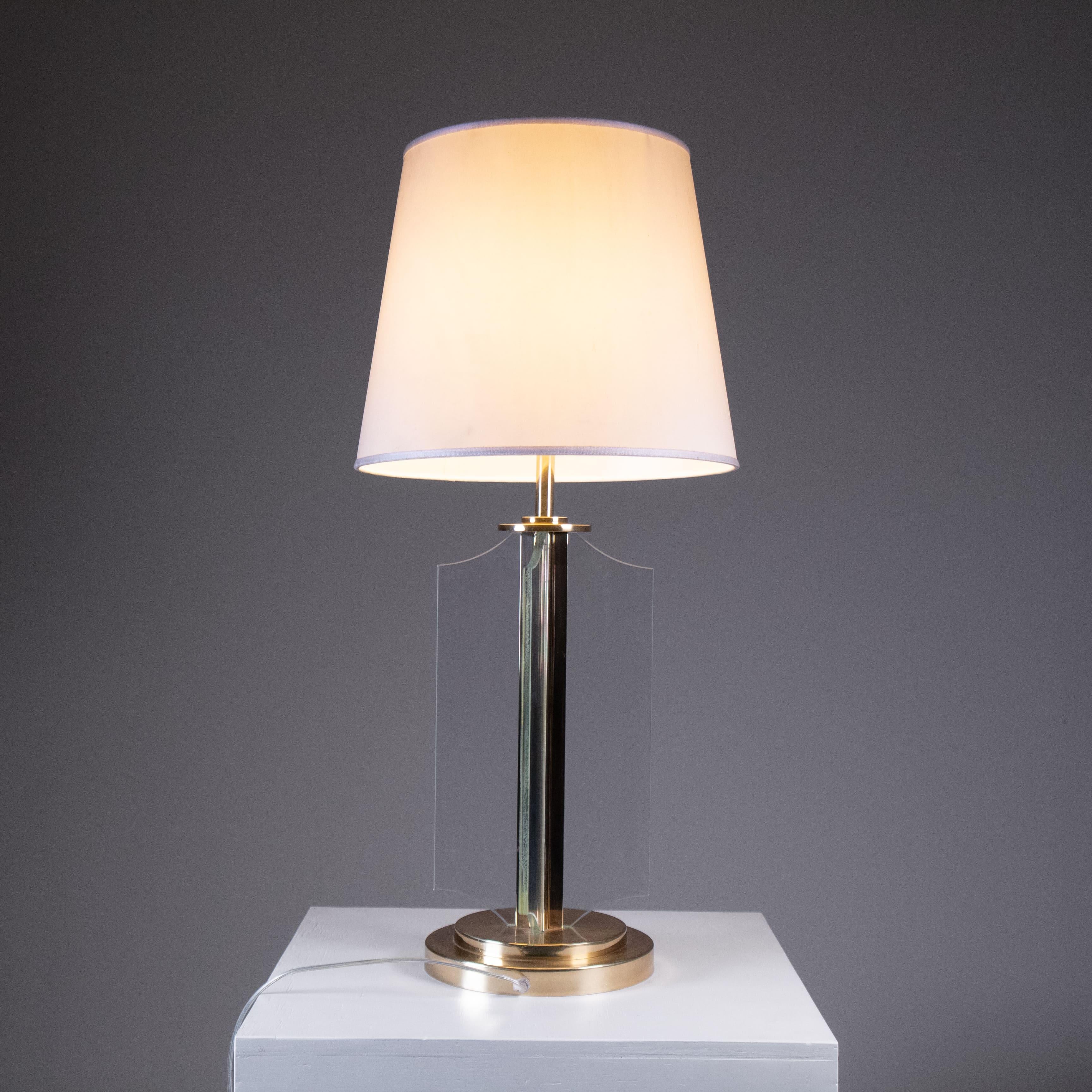 Classique américain Lampe de table Abat Jour, 1970 en vente