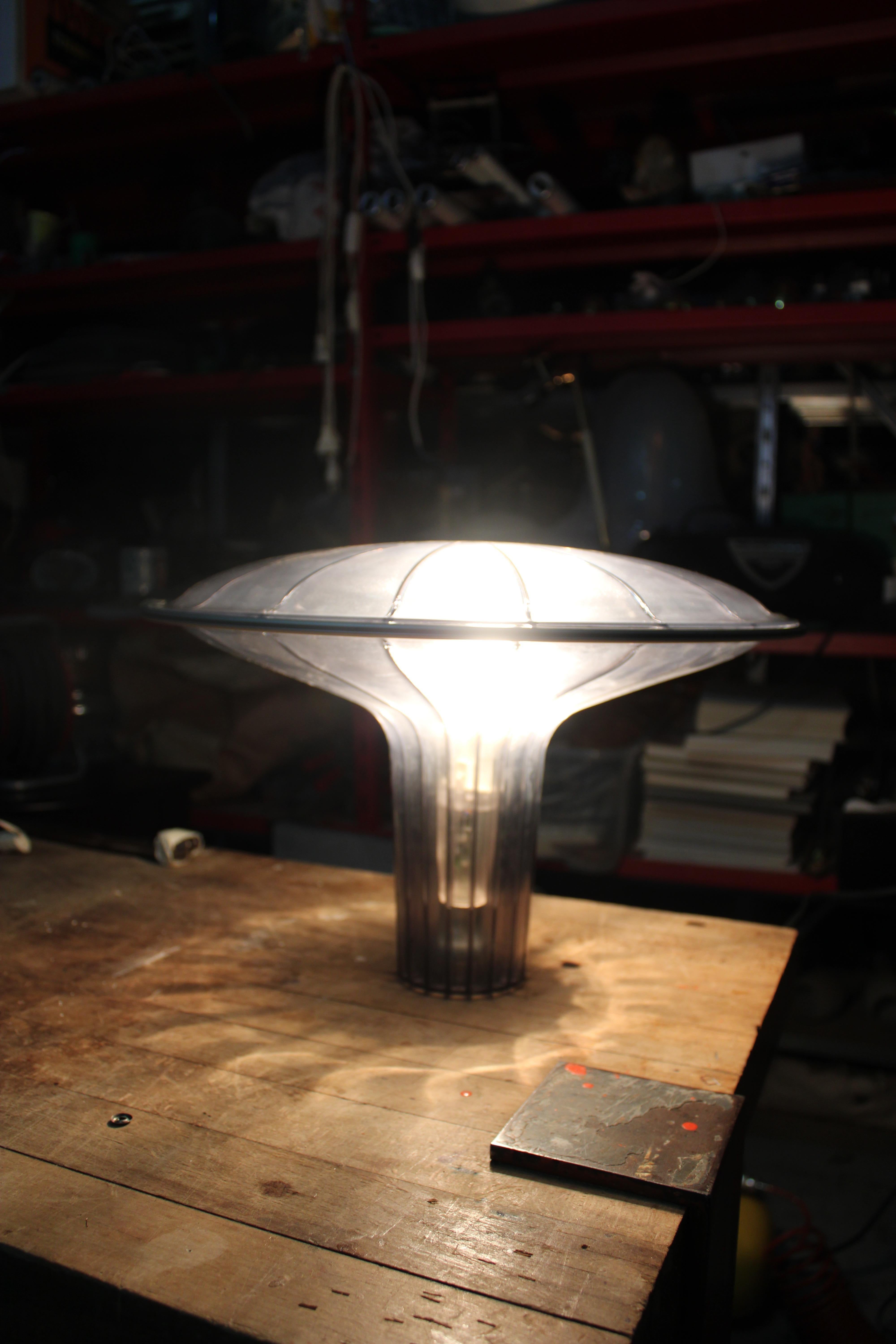 Agaricon Luceplan Table Lamp Ross Lovegrove 2001 Design Italy Touch For Sale 5