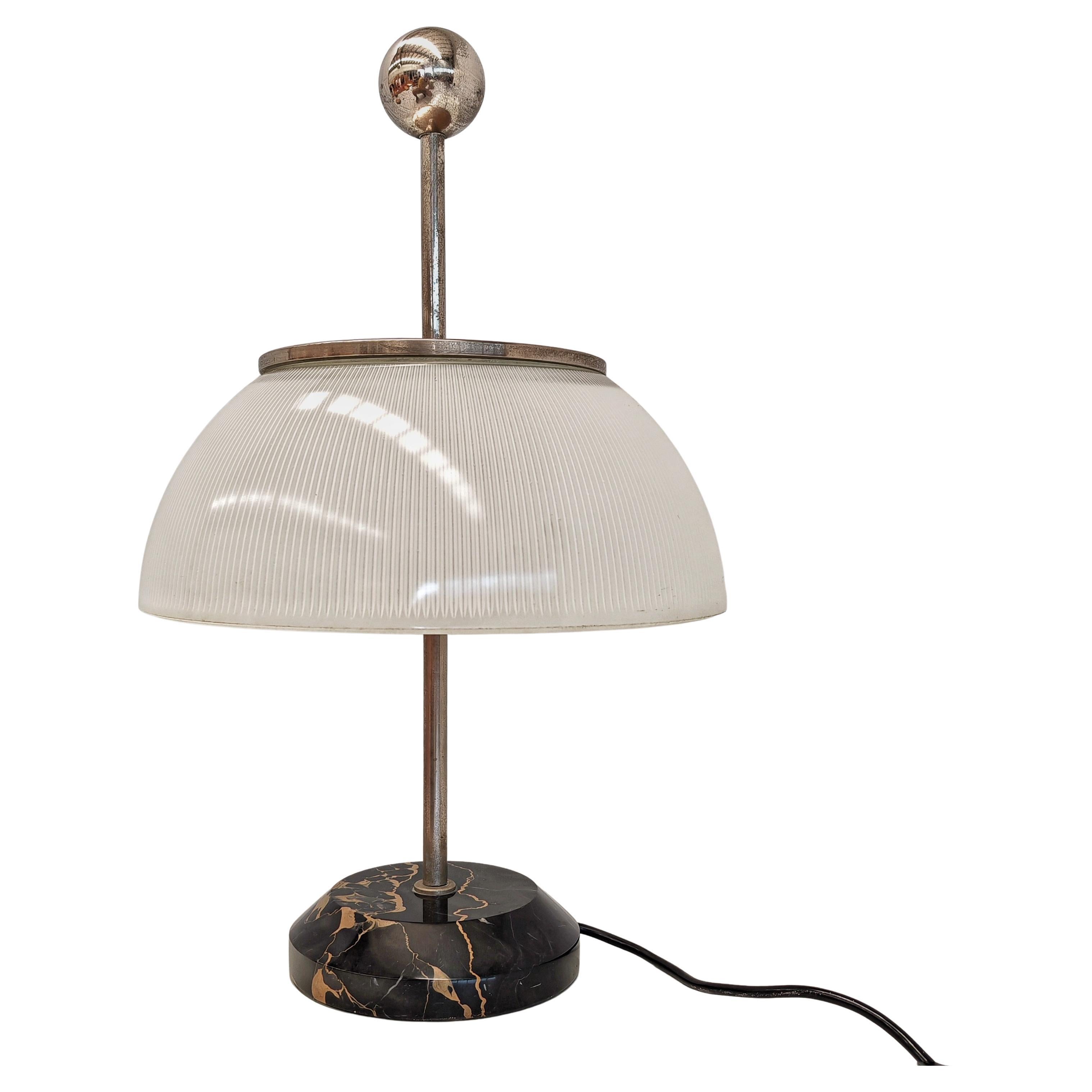 Lampada da tavolo  "Alfa"  di Sergio Mazza per Artemide originale vintage 60s in vendita