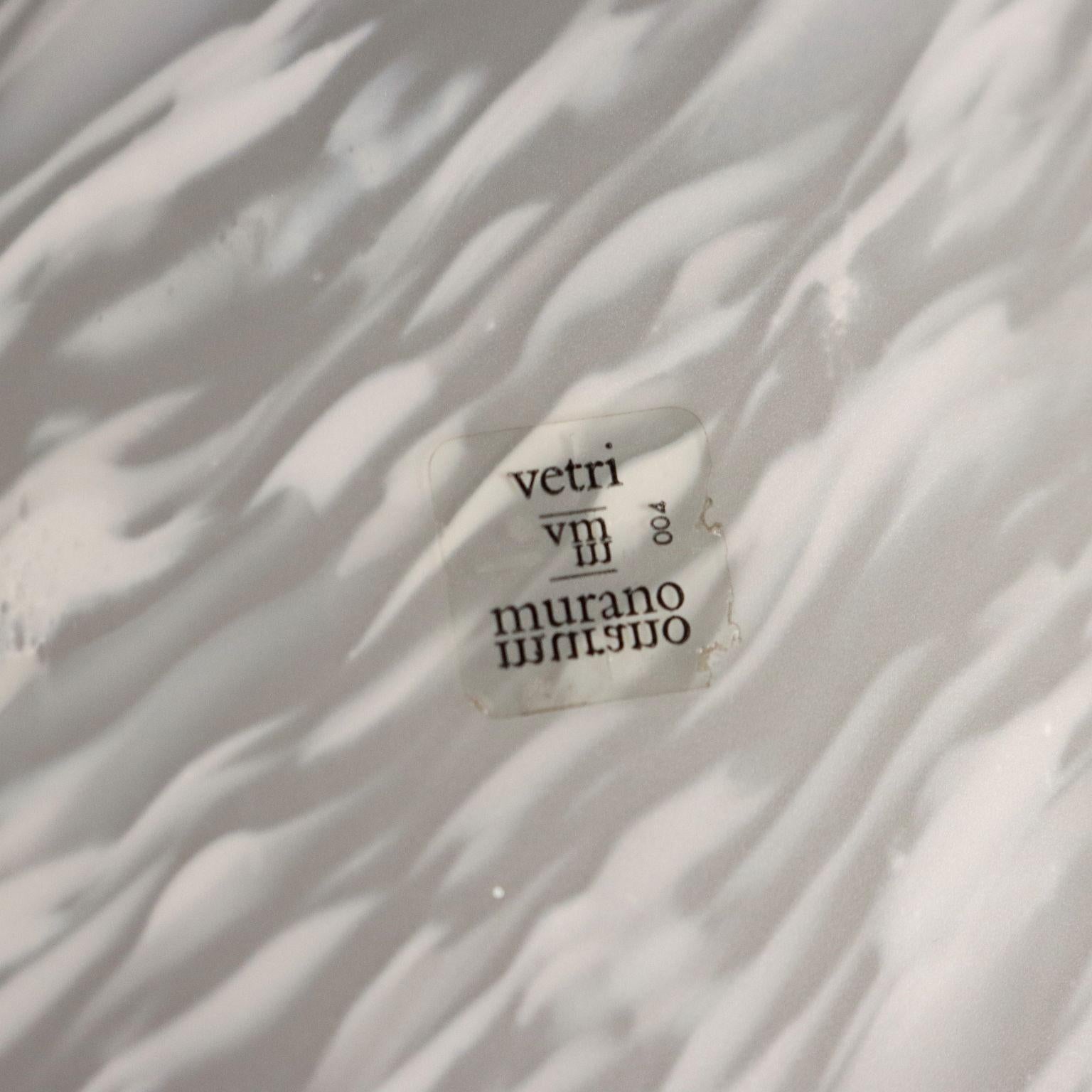 Lámpara de mesa de cristal de Murano de los años 70 en venta 1