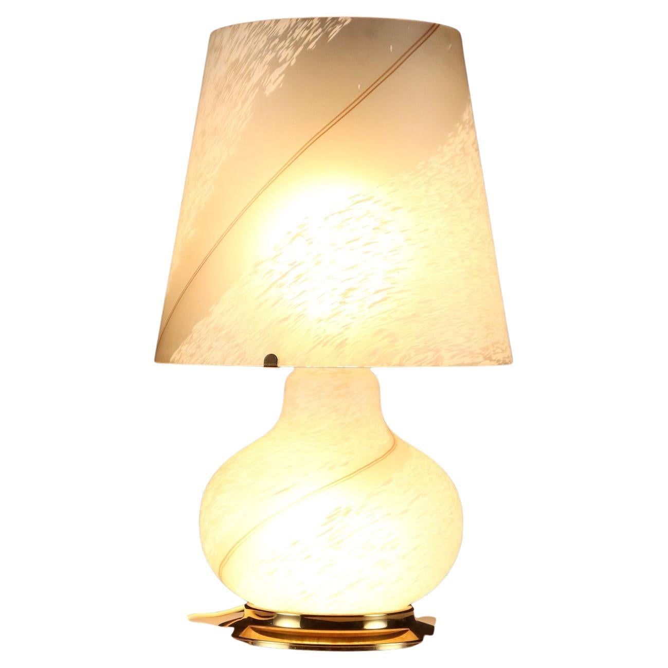 1970s Murano Glass Table Lamp