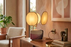 Table lamp from the 1970s, made by the renowned Tosca ceramic manufactory