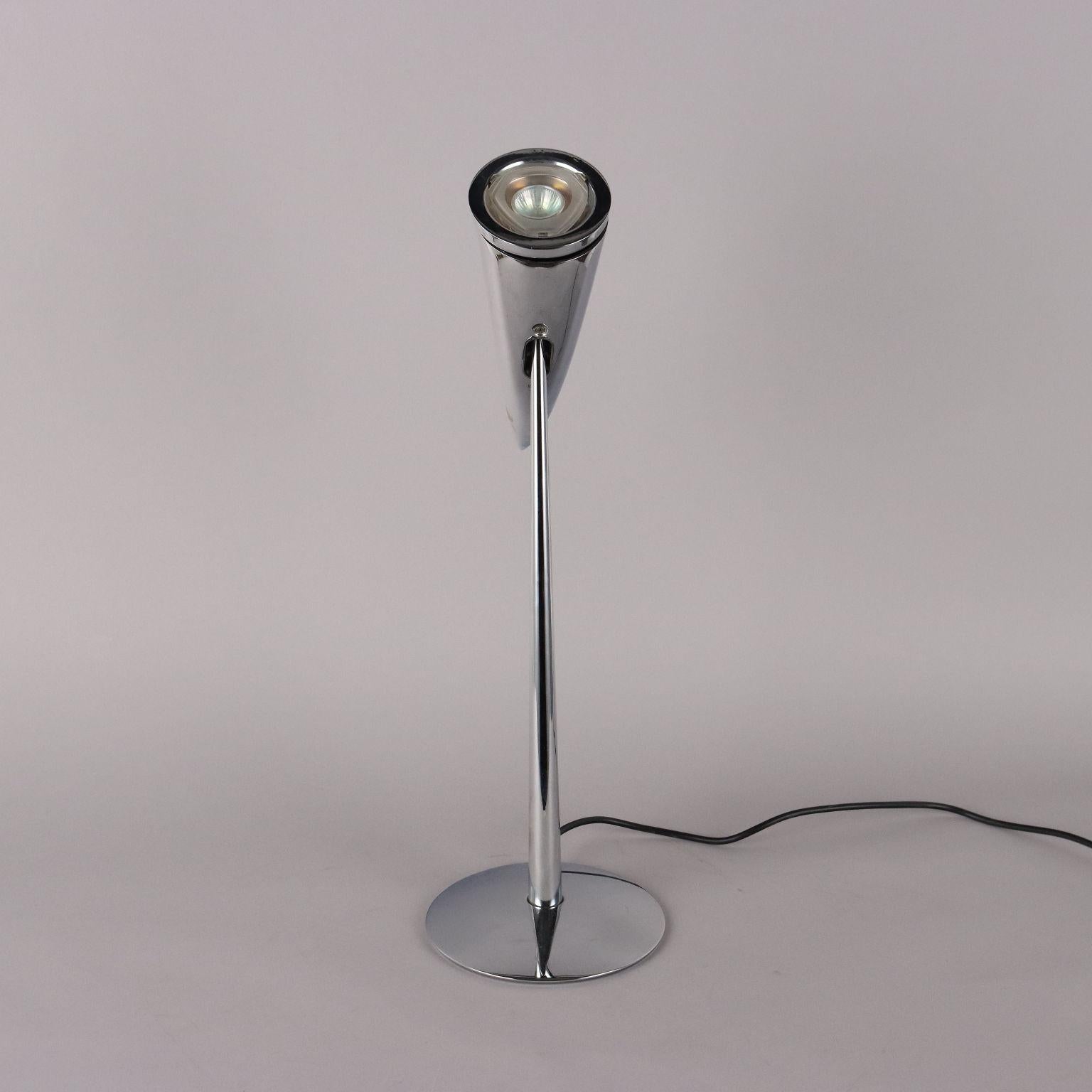 Metal Arà table lamp by Philippe Starck for Flos Years 80-90 For Sale