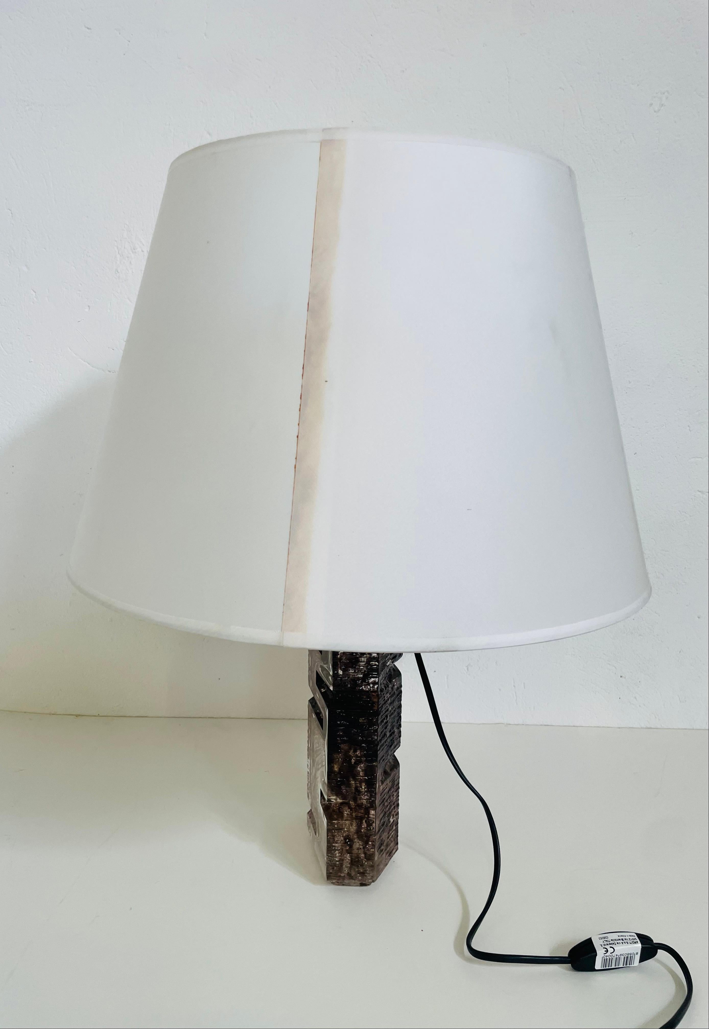 French Lampe à poser ARGOS de César Baldaccini pour Daum en vente
