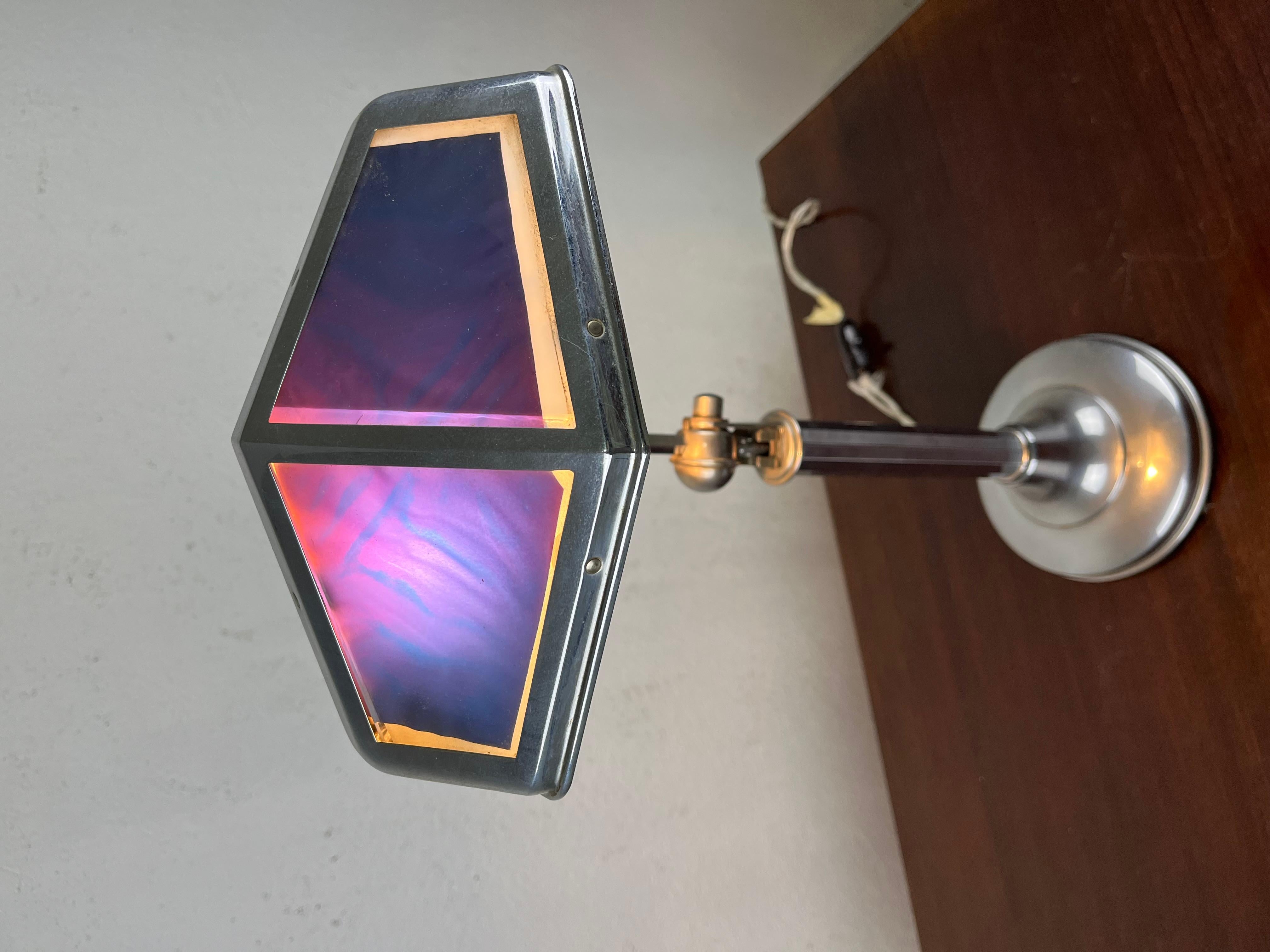 French Art Deco Pirouette 1930s' table lamp For Sale 3