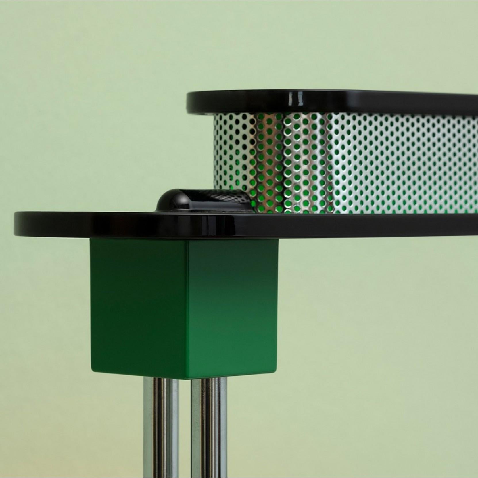 Artemide Lámpara de Mesa Modelo Pausania TW Led de Ettore Sottsass. Late 20th Century