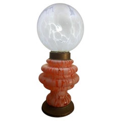 "Aurora" Table Lamp by CarloNason for Mazzega (Mid-Century, Murano)