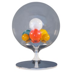Vintage Barbarella table lamp, Angelo Brotto, Esperia, Italy, 1965