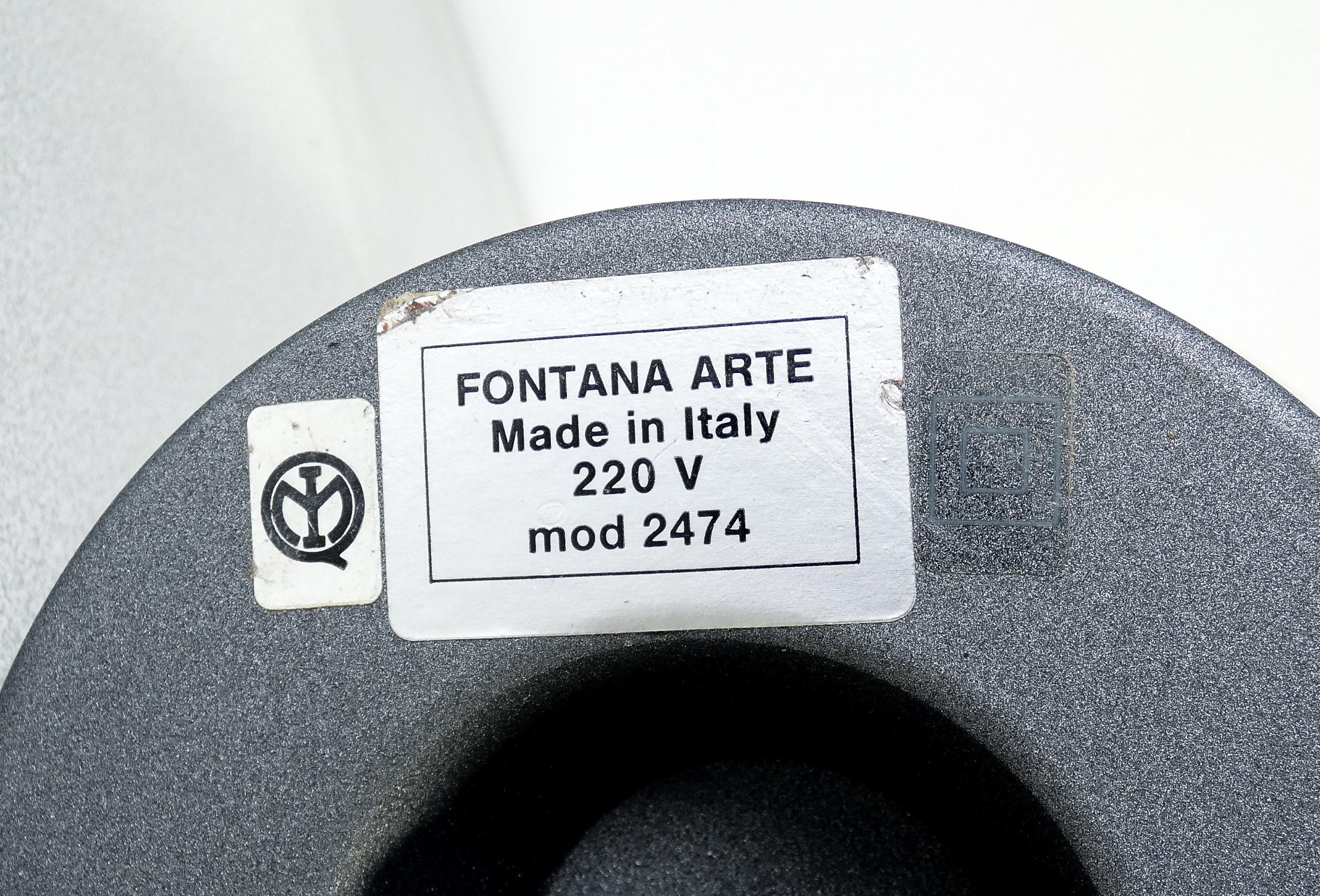 Bilia table lamp (mod. 2474) design Giò PONTI for FONTANA ARTE. Anni 60 For Sale 1