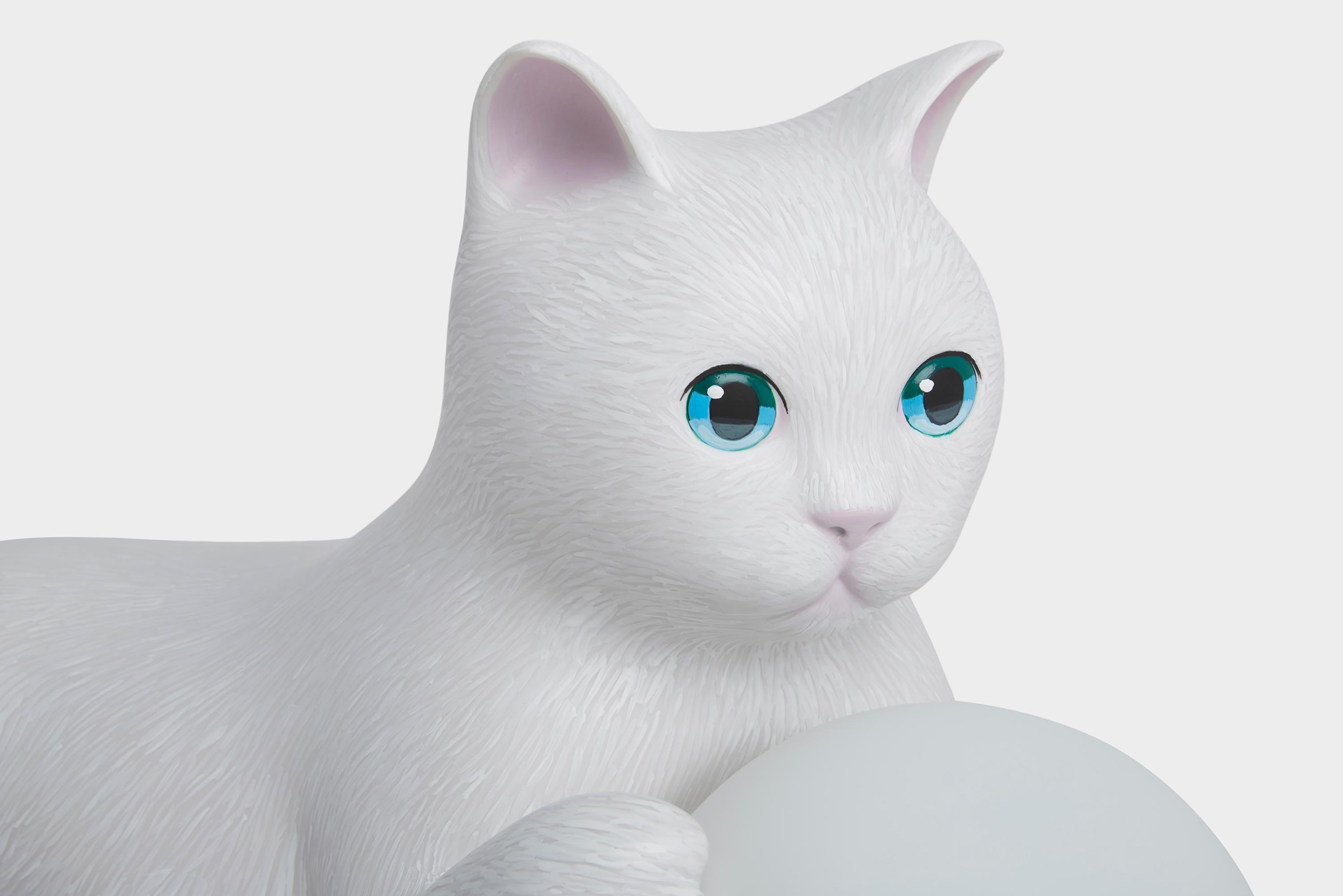 Lampada da tavolo Birba Einzigartiges Stück Handbemalt di Pet Therapy Design, Italia im Zustand „Neu“ im Angebot in Ravenna, IT