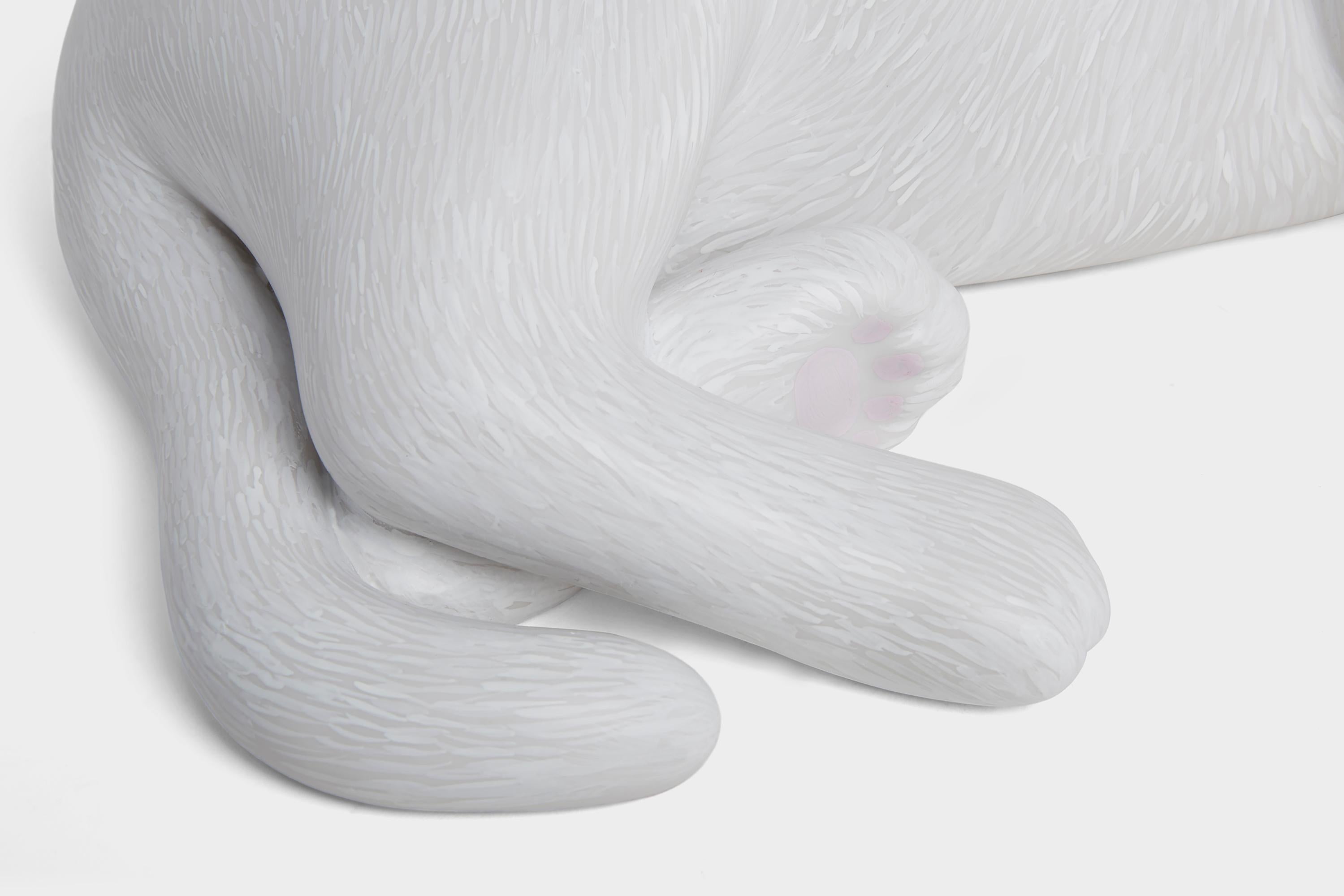 Lampada da tavolo Birba Einzigartiges Stück Handbemalt di Pet Therapy Design, Italia (Harz) im Angebot