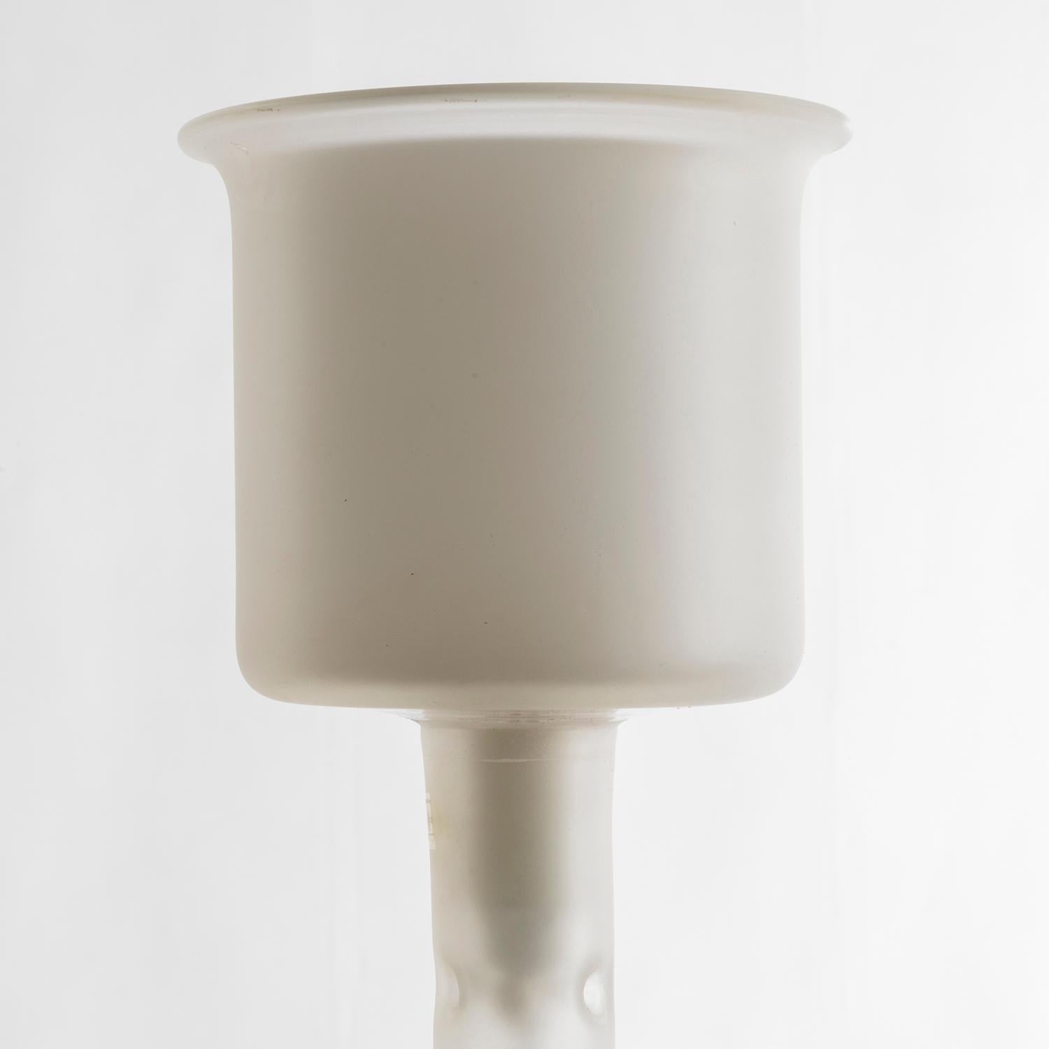Late 20th Century Lampada da tavolo Canna, Piero Castiglioni Roberto Menghi per Fontana Arte, 1981