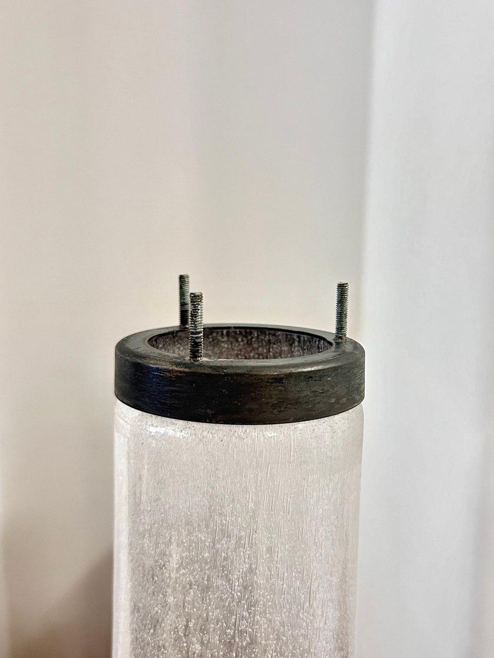 Carlo Nason LT305 Lotus Mazzega 1960 Table Lamp For Sale 1