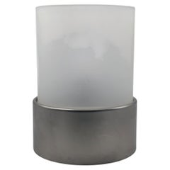 Cylindrical Diffused Light Table Lamp, Italy 1970s