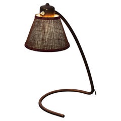 Table lamp with fabric shade, Stilnovo, 1940s