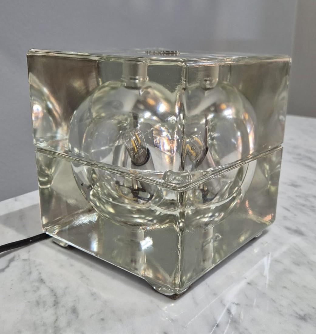 Mid-20th Century Cubosfera table lamp by Alessandro Mendini For Sale