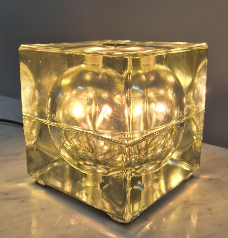 Cubosfera table lamp by Alessandro Mendini For Sale 1