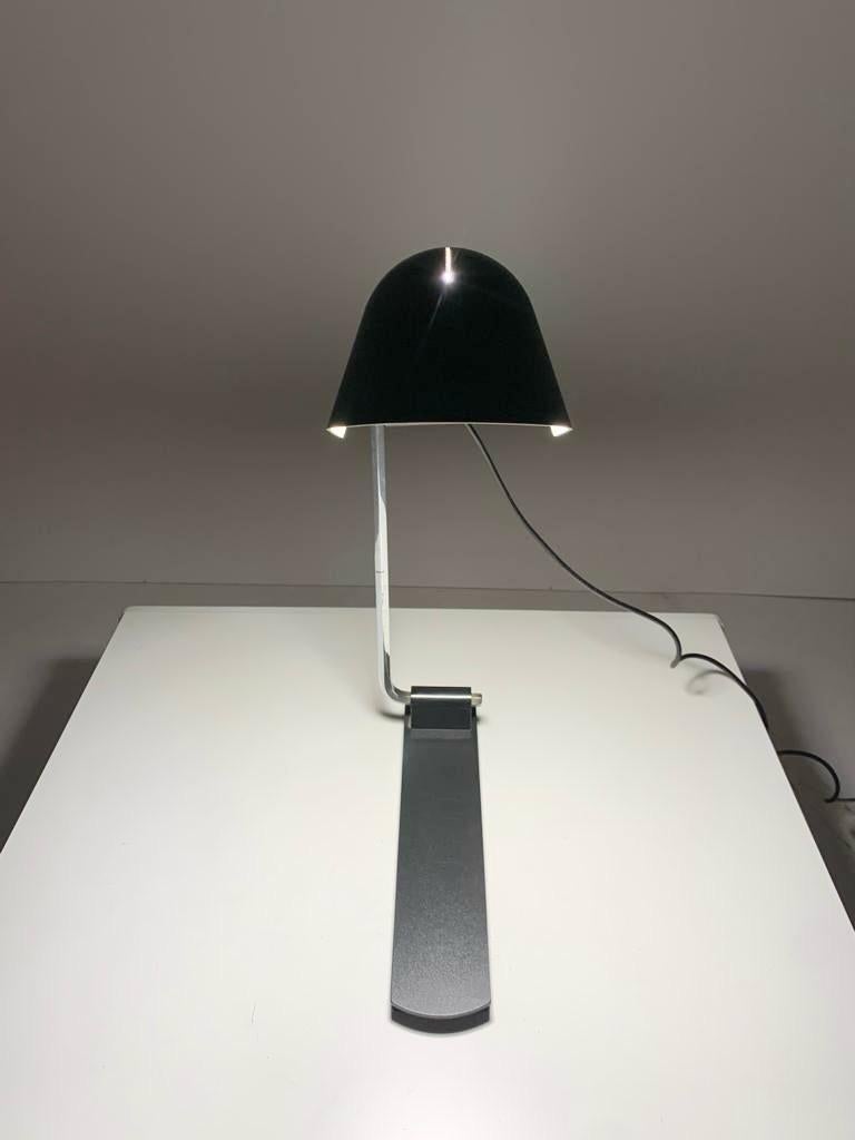 Mid-Century Modern Lampada da tavolo degli anni 70, modello 490 - PALA,  Aroldi per Luci Italia For Sale
