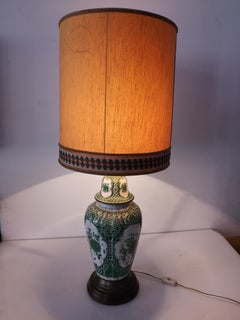 Delft table lamp Green 70s H cm 60