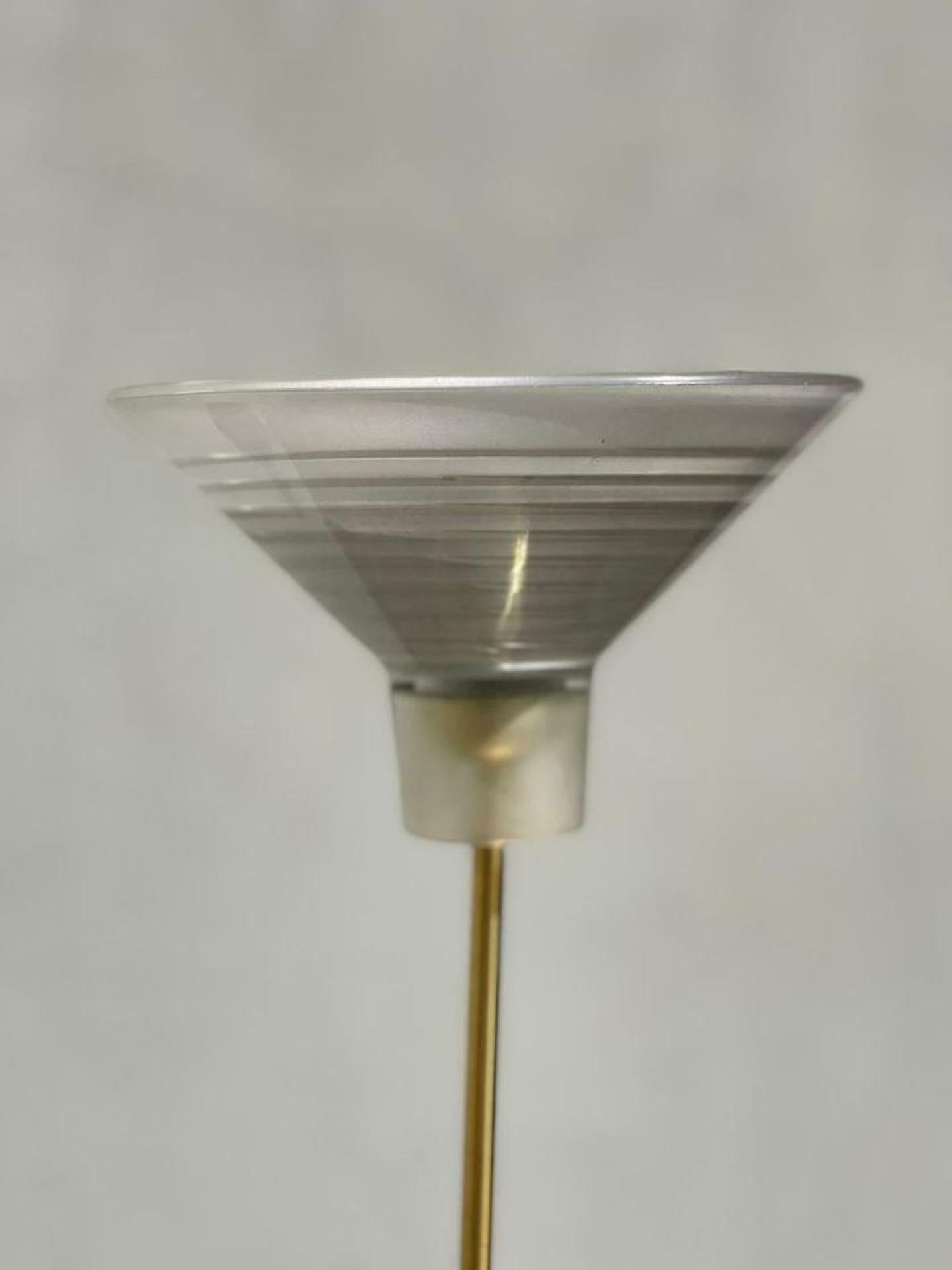 Lampada Da Tavolo Design 1970s Ottone E Vetro finales del siglo XX en venta