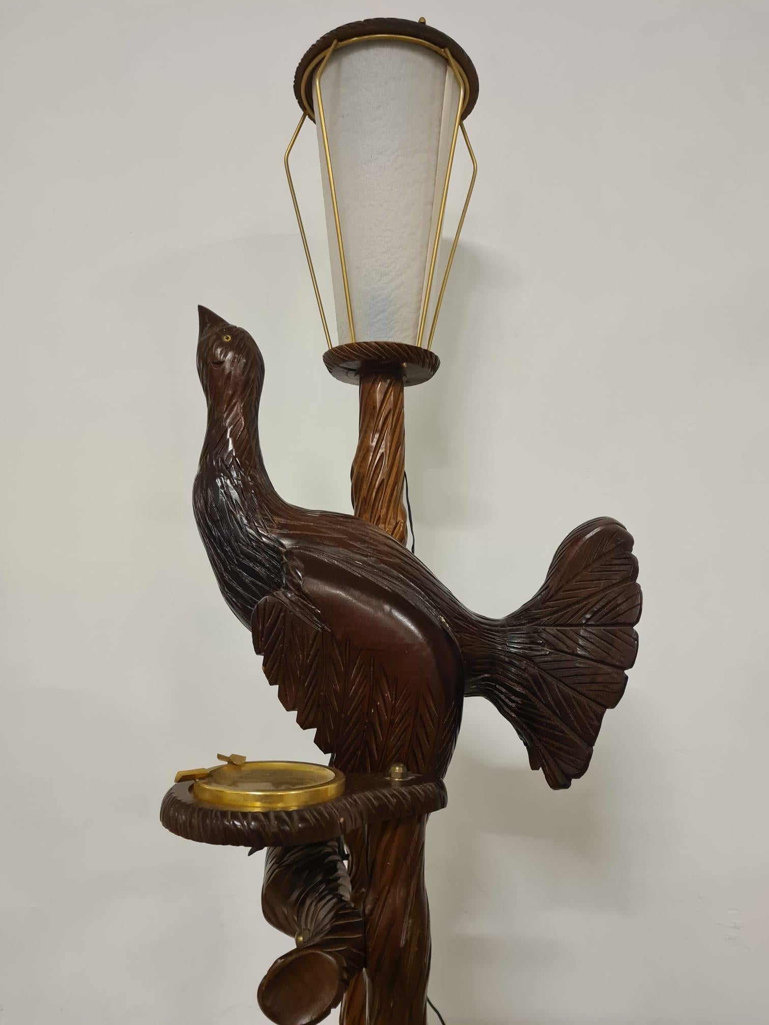 Mid-20th Century Lampe de table d'Aldo Tura en vente